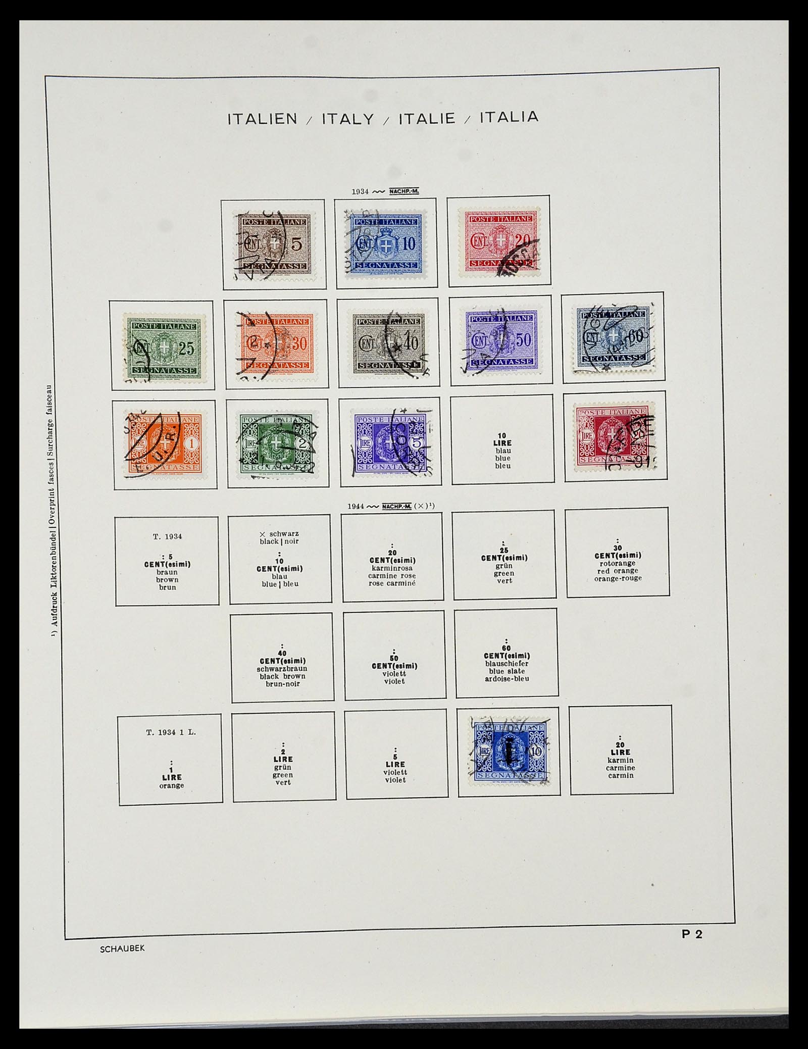 34420 266 - Stamp Collection 34420 Italy 1863-2001.