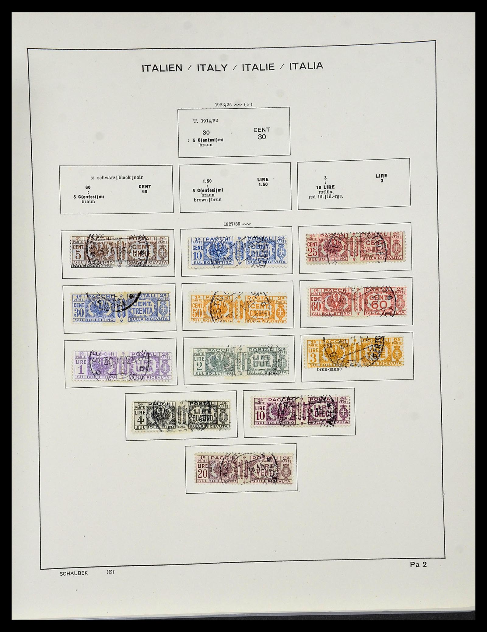 34420 267 - Postzegelverzameling 34420 Italië 1863-2001.