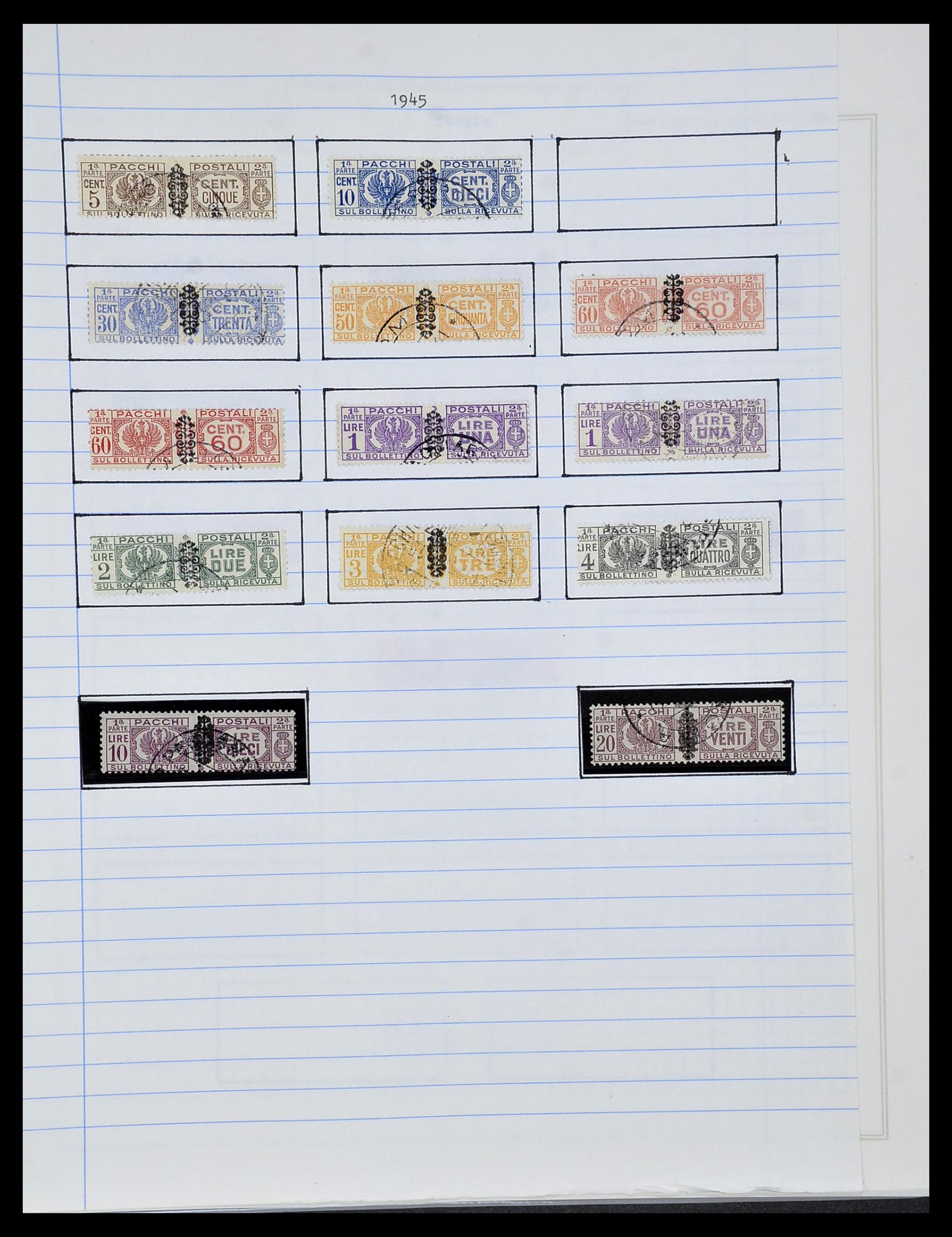34420 274 - Postzegelverzameling 34420 Italië 1863-2001.