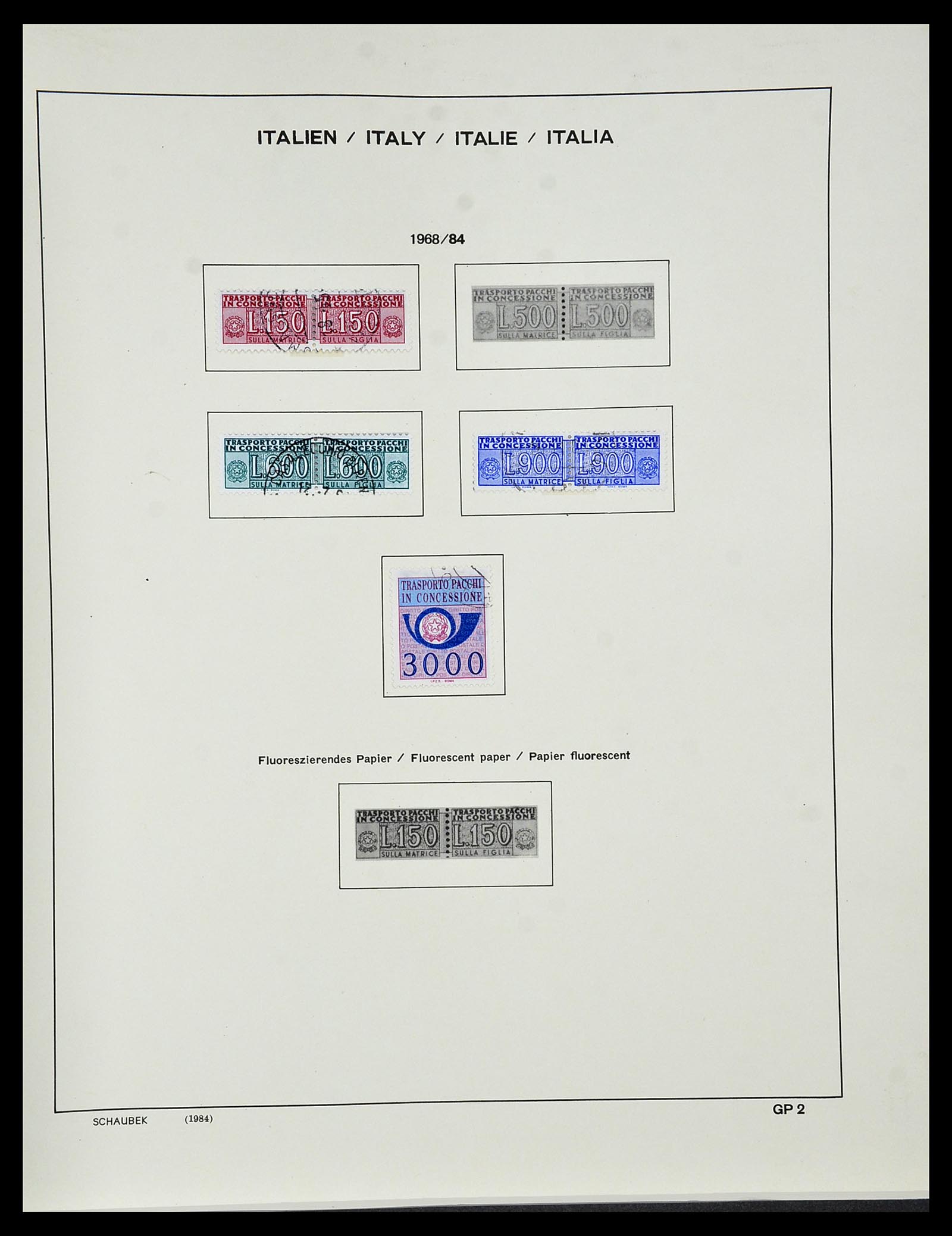 34420 276 - Postzegelverzameling 34420 Italië 1863-2001.