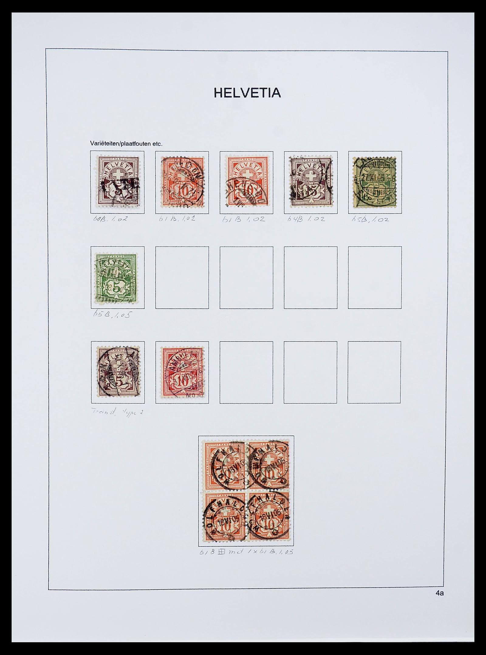34424 008 - Stamp Collection 34424 Switzerland 1850-2008.