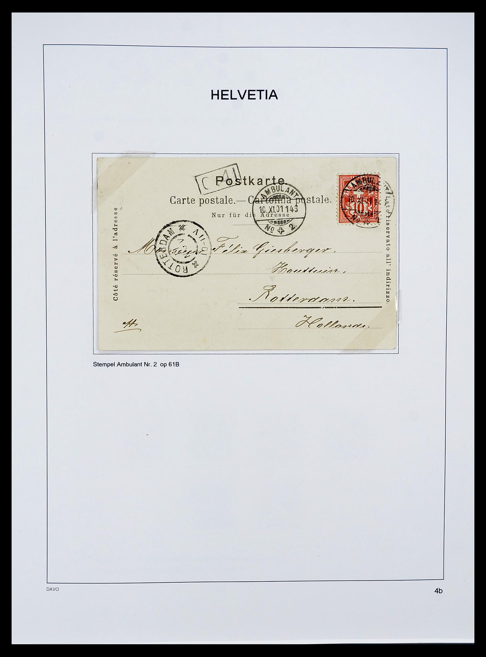 34424 009 - Postzegelverzameling 34424 Zwitserland 1850-2008.