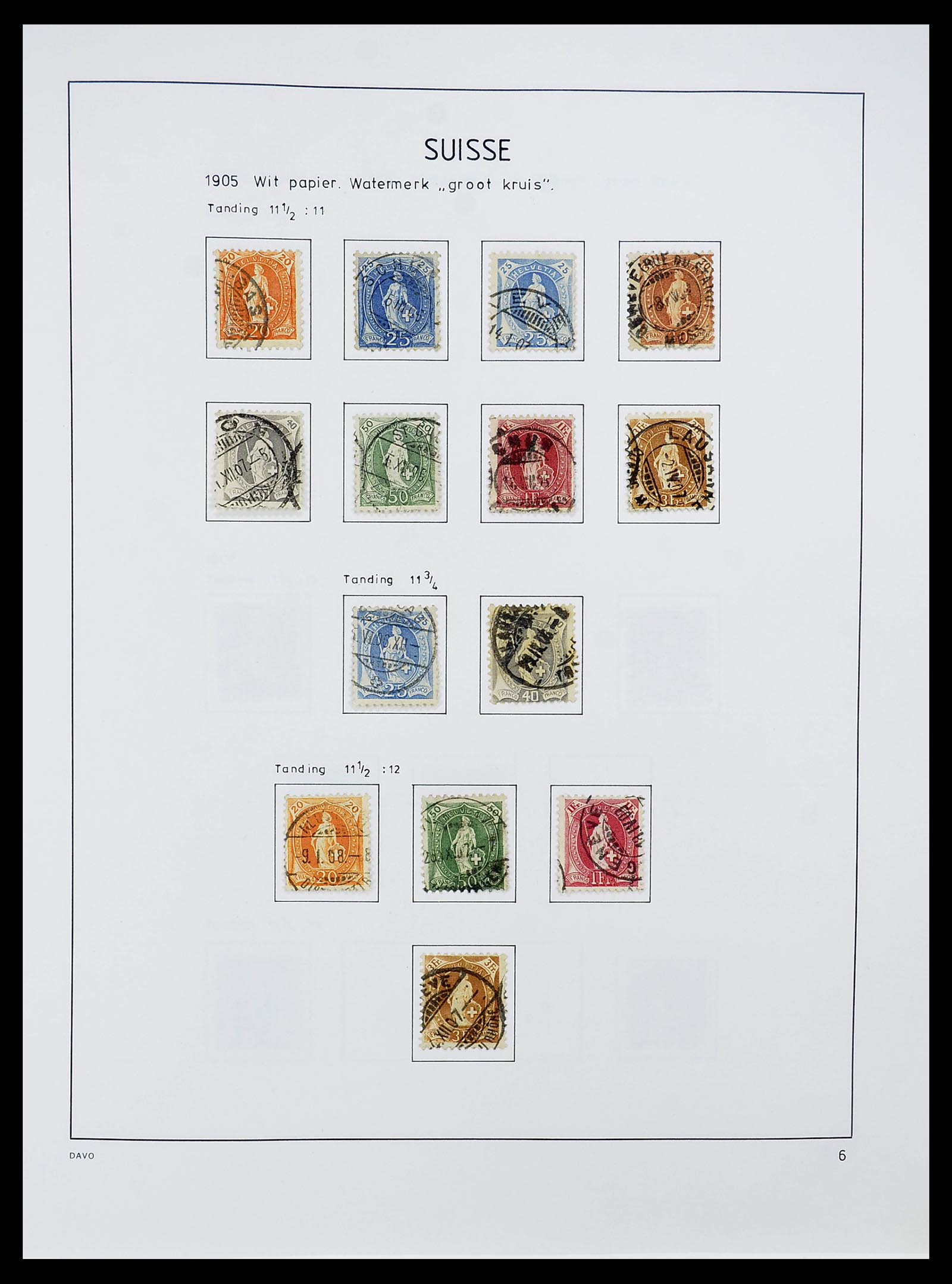 34424 015 - Stamp Collection 34424 Switzerland 1850-2008.