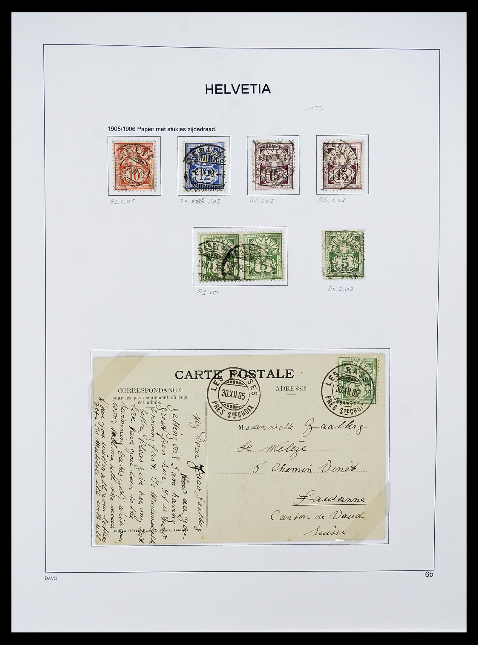 34424 017 - Stamp Collection 34424 Switzerland 1850-2008.