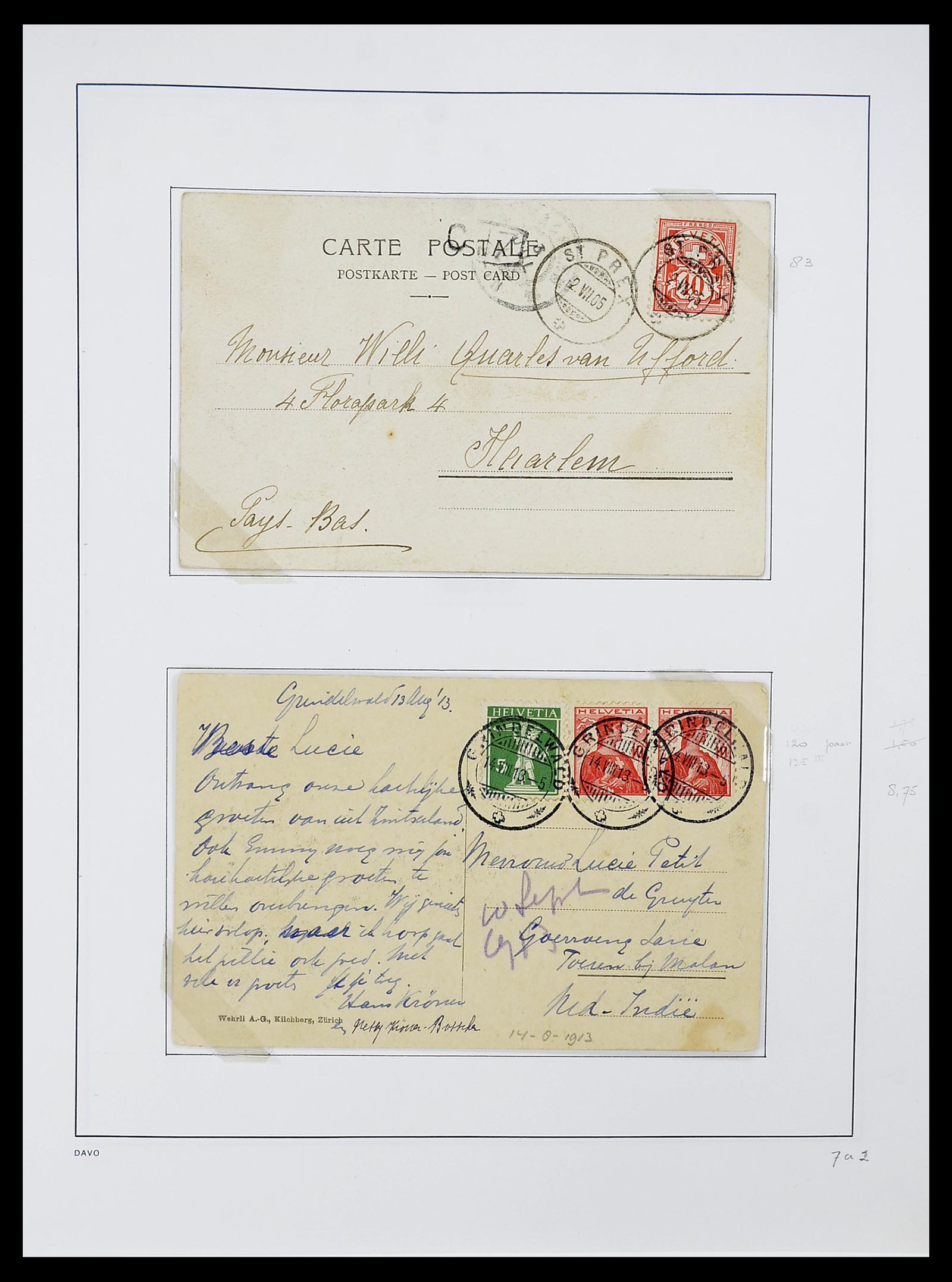 34424 021 - Stamp Collection 34424 Switzerland 1850-2008.