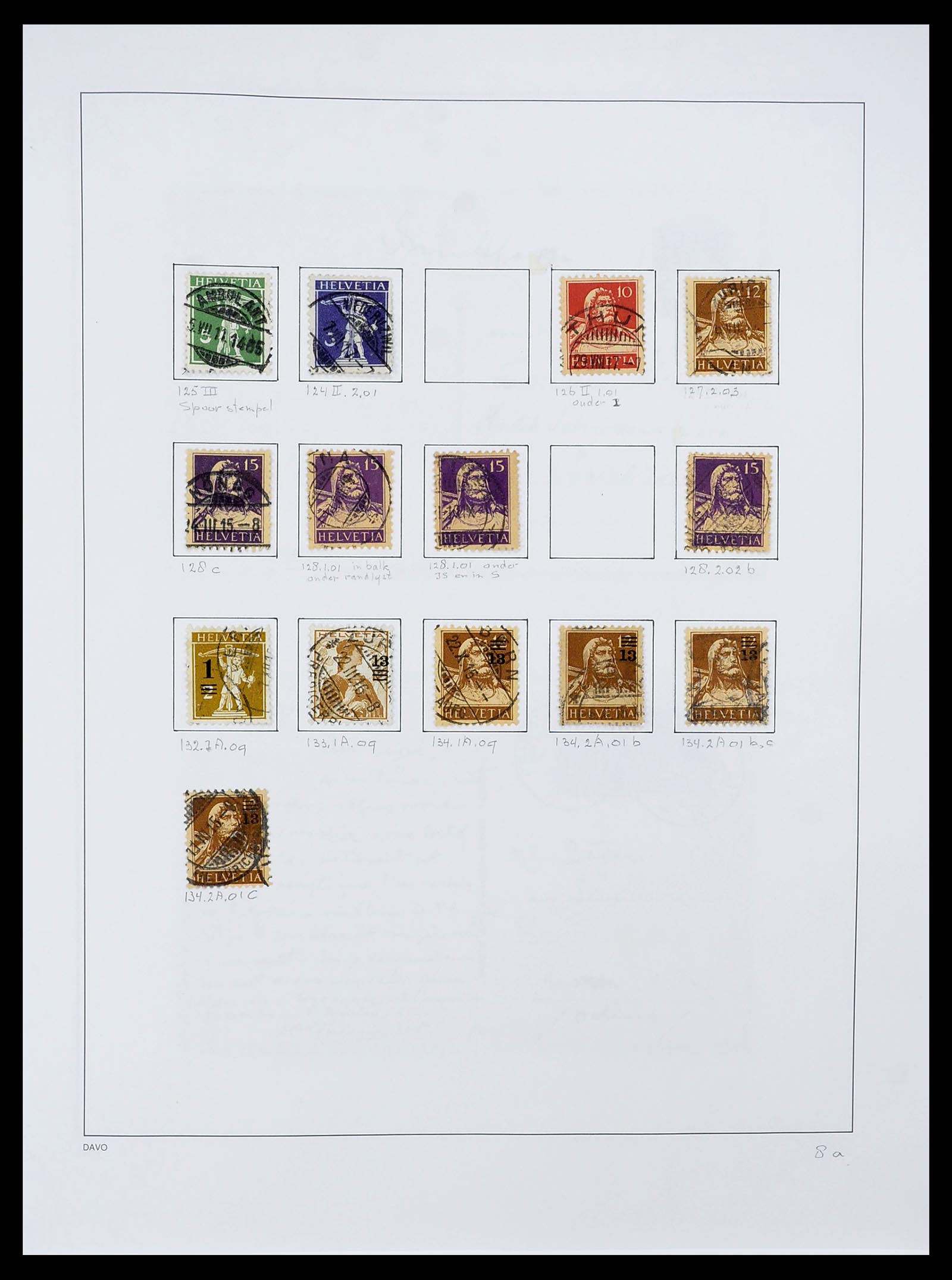 34424 025 - Stamp Collection 34424 Switzerland 1850-2008.
