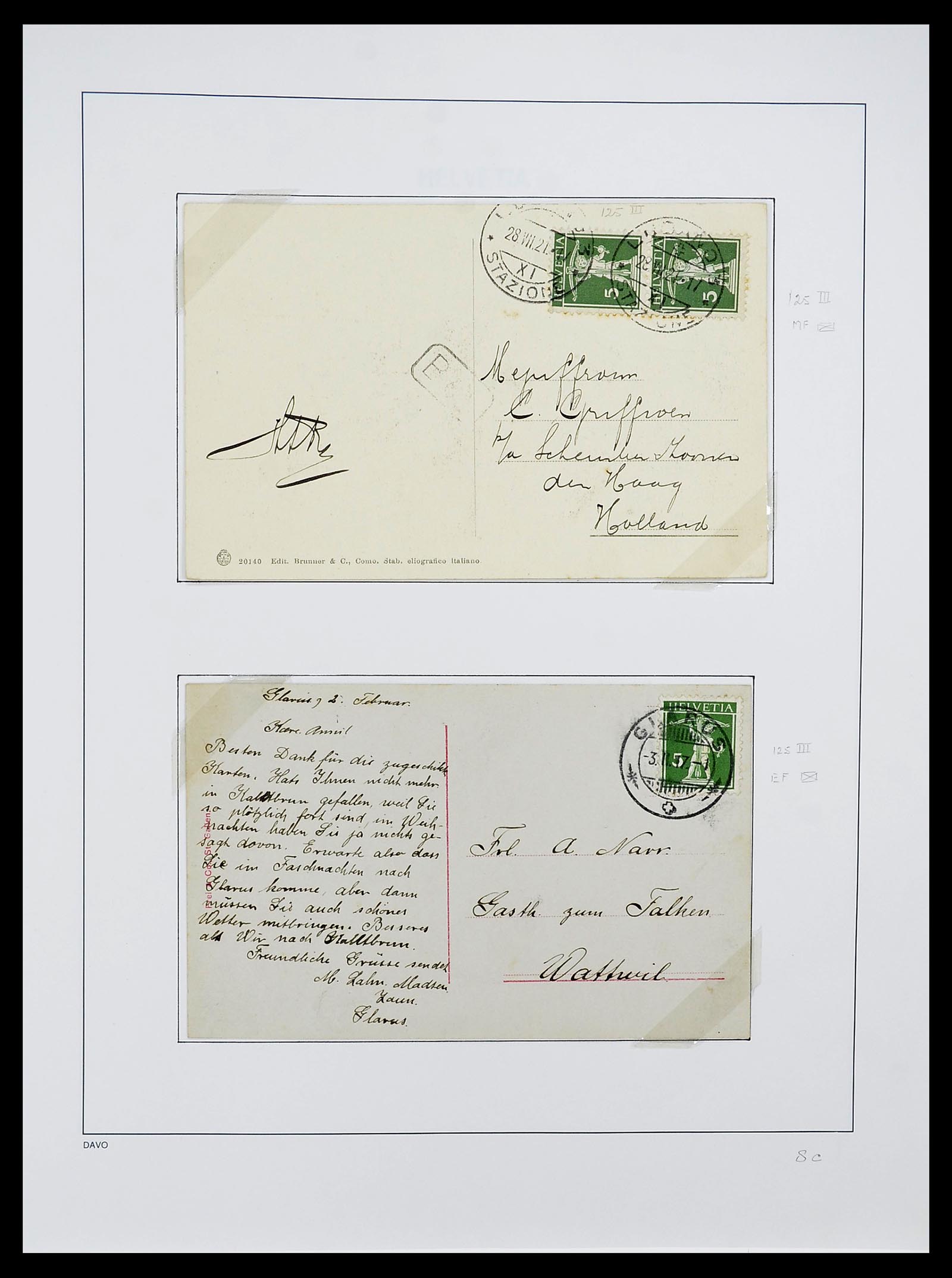 34424 027 - Stamp Collection 34424 Switzerland 1850-2008.