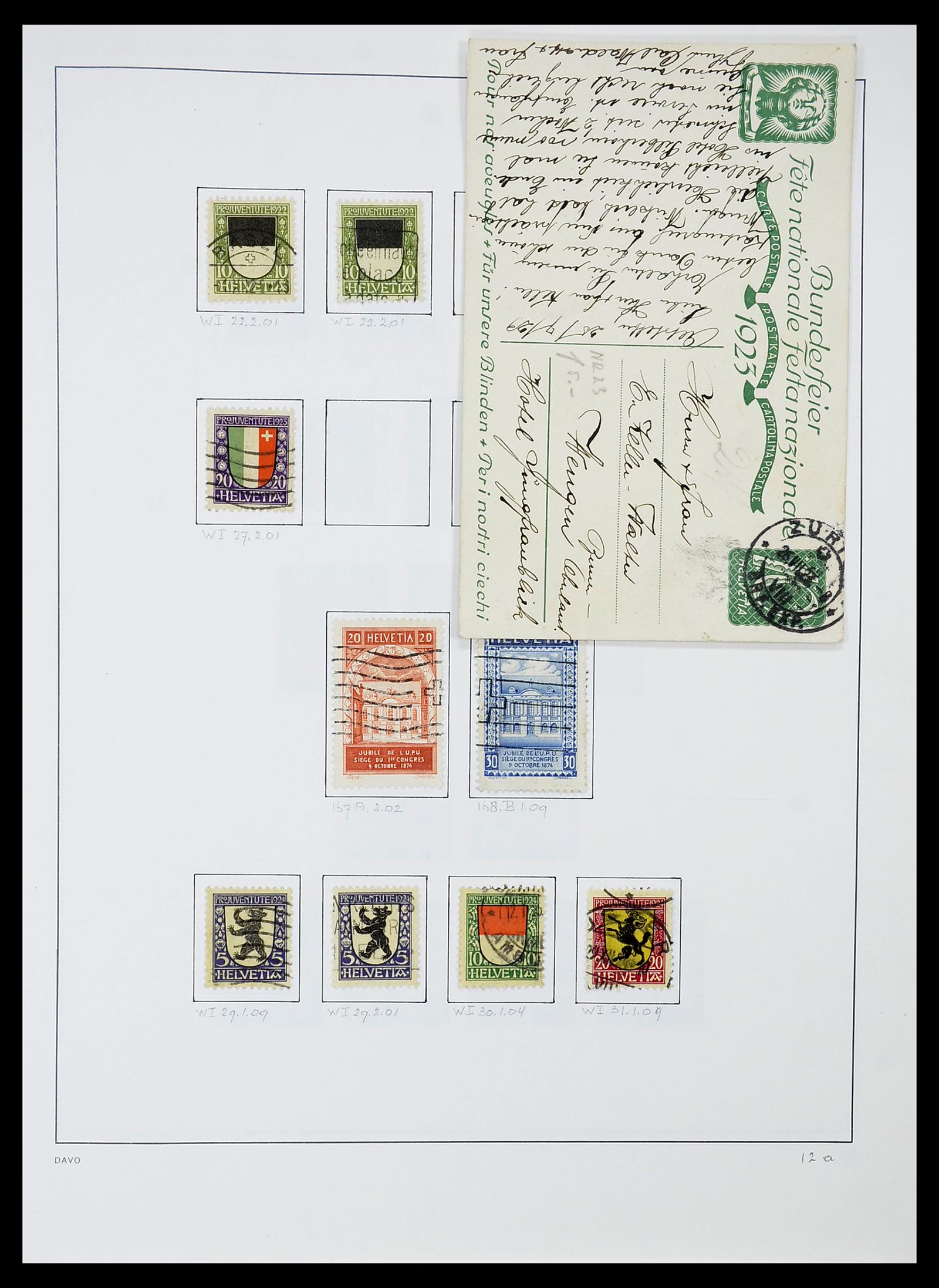 34424 040 - Stamp Collection 34424 Switzerland 1850-2008.