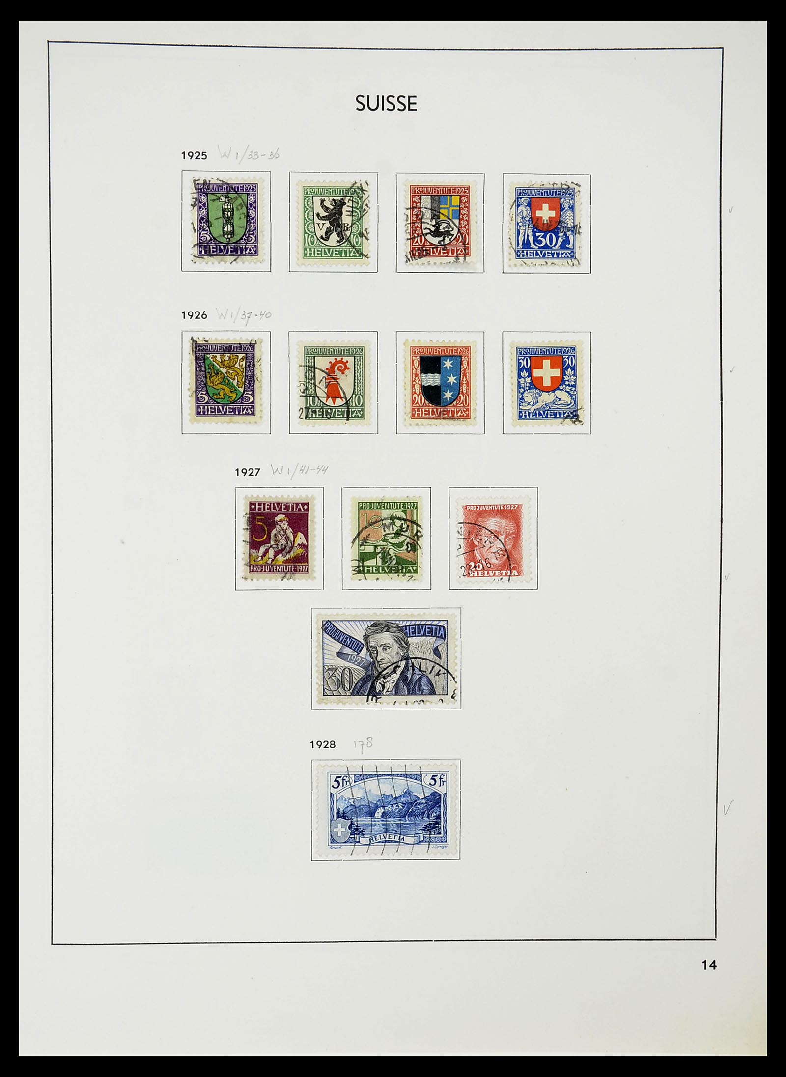 34424 046 - Stamp Collection 34424 Switzerland 1850-2008.