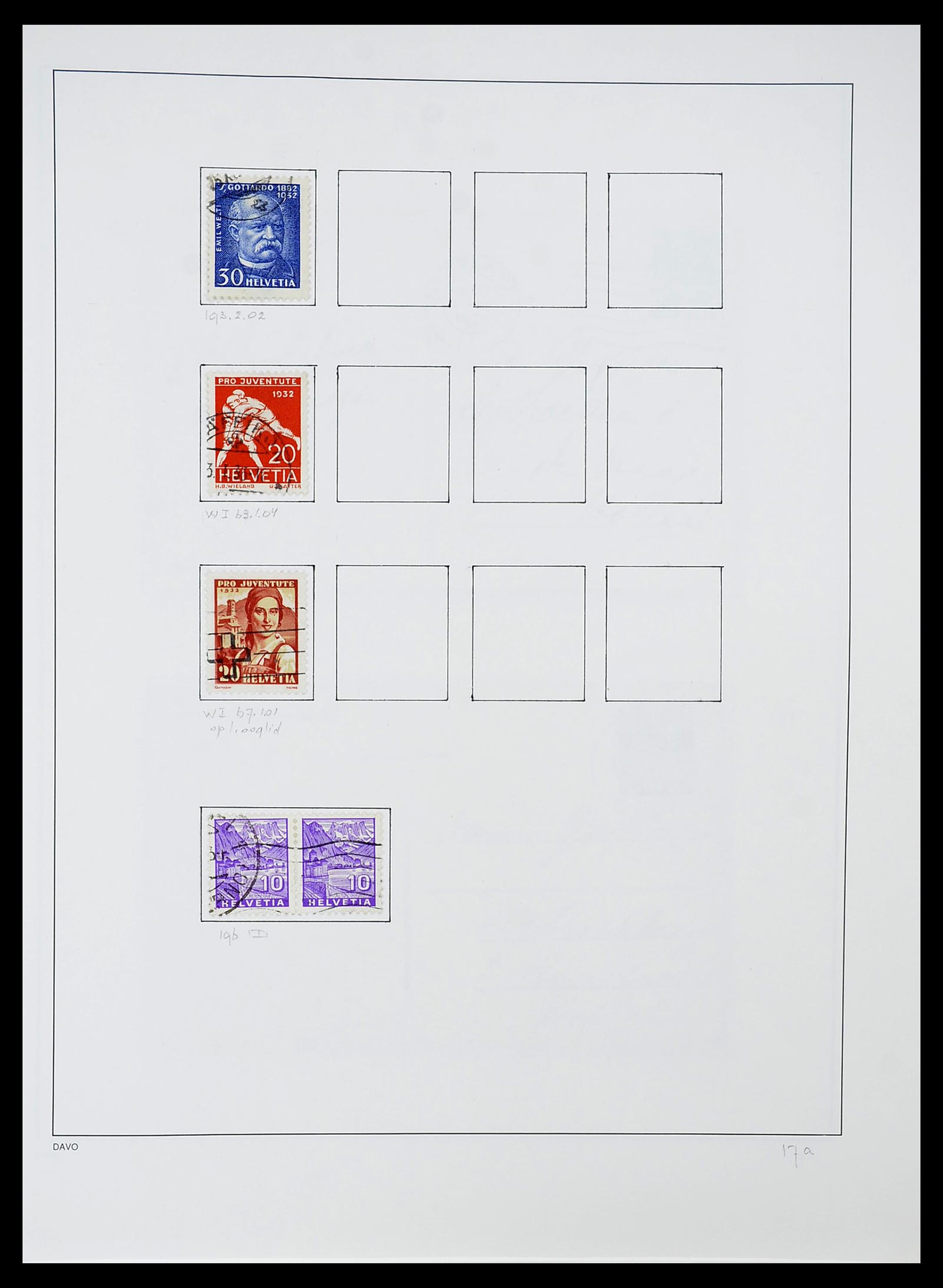 34424 055 - Stamp Collection 34424 Switzerland 1850-2008.
