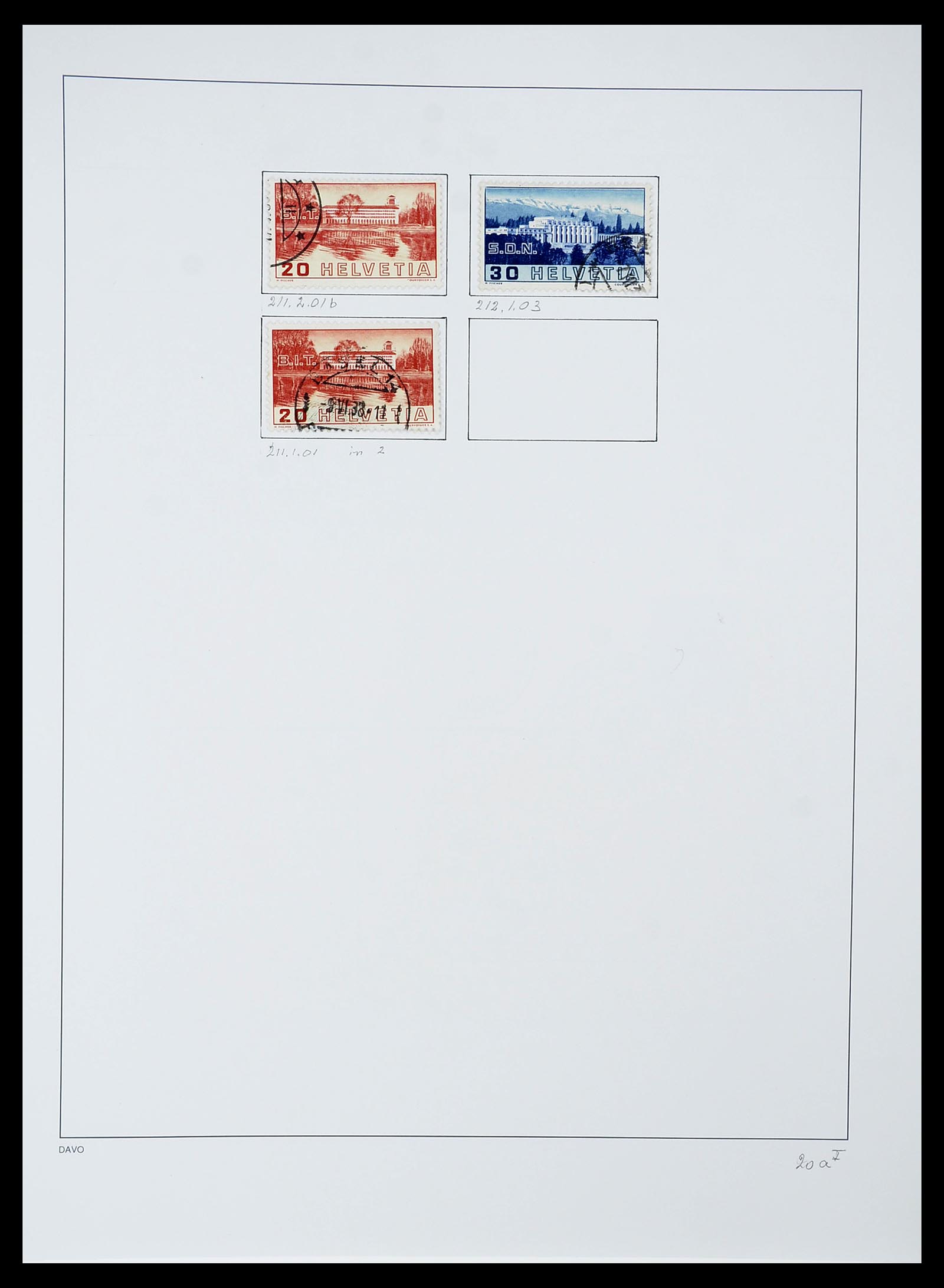 34424 066 - Postzegelverzameling 34424 Zwitserland 1850-2008.