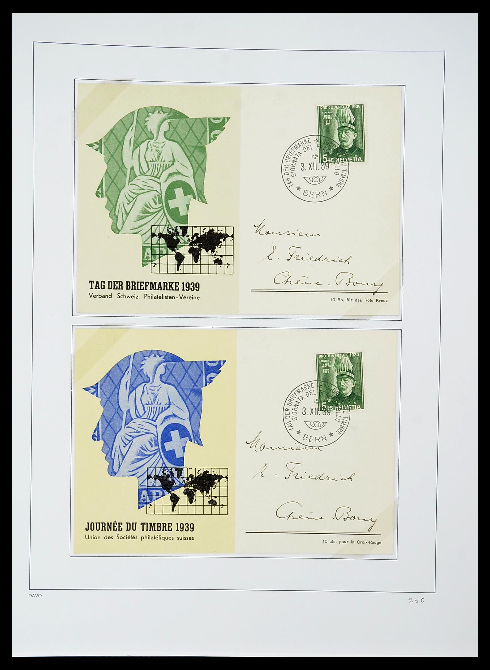 34424 078 - Postzegelverzameling 34424 Zwitserland 1850-2008.
