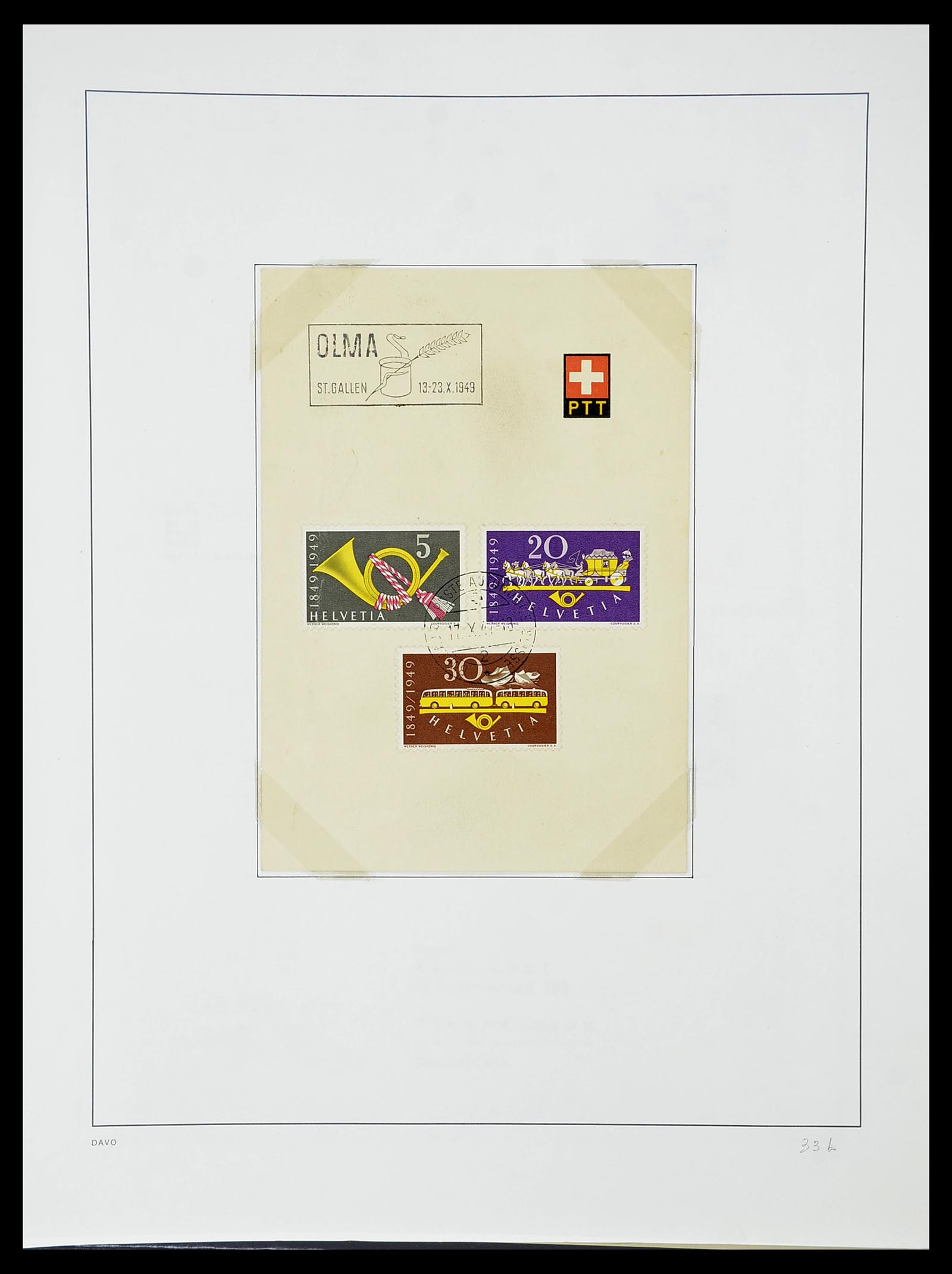 34424 121 - Postzegelverzameling 34424 Zwitserland 1850-2008.
