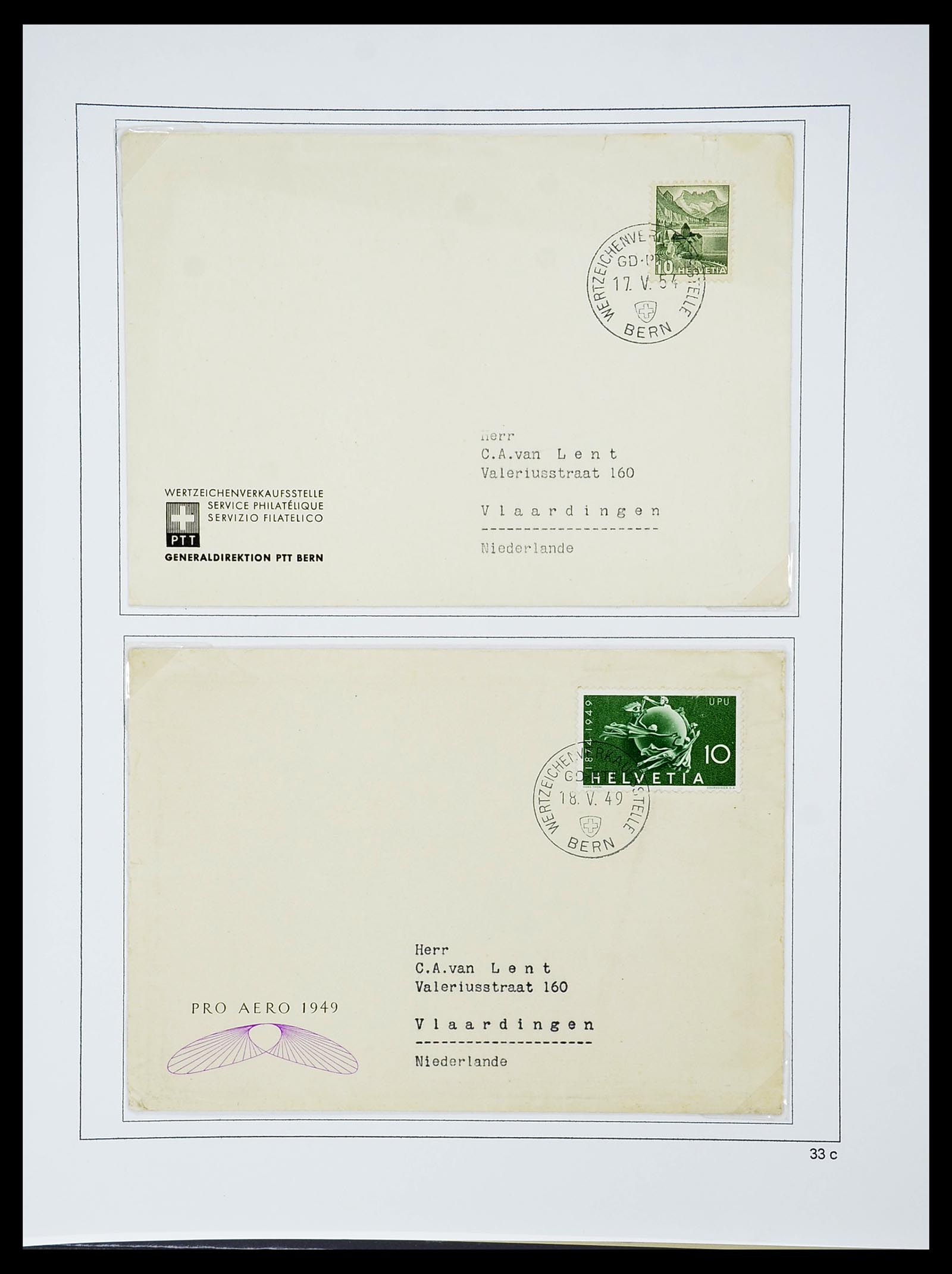 34424 122 - Postzegelverzameling 34424 Zwitserland 1850-2008.