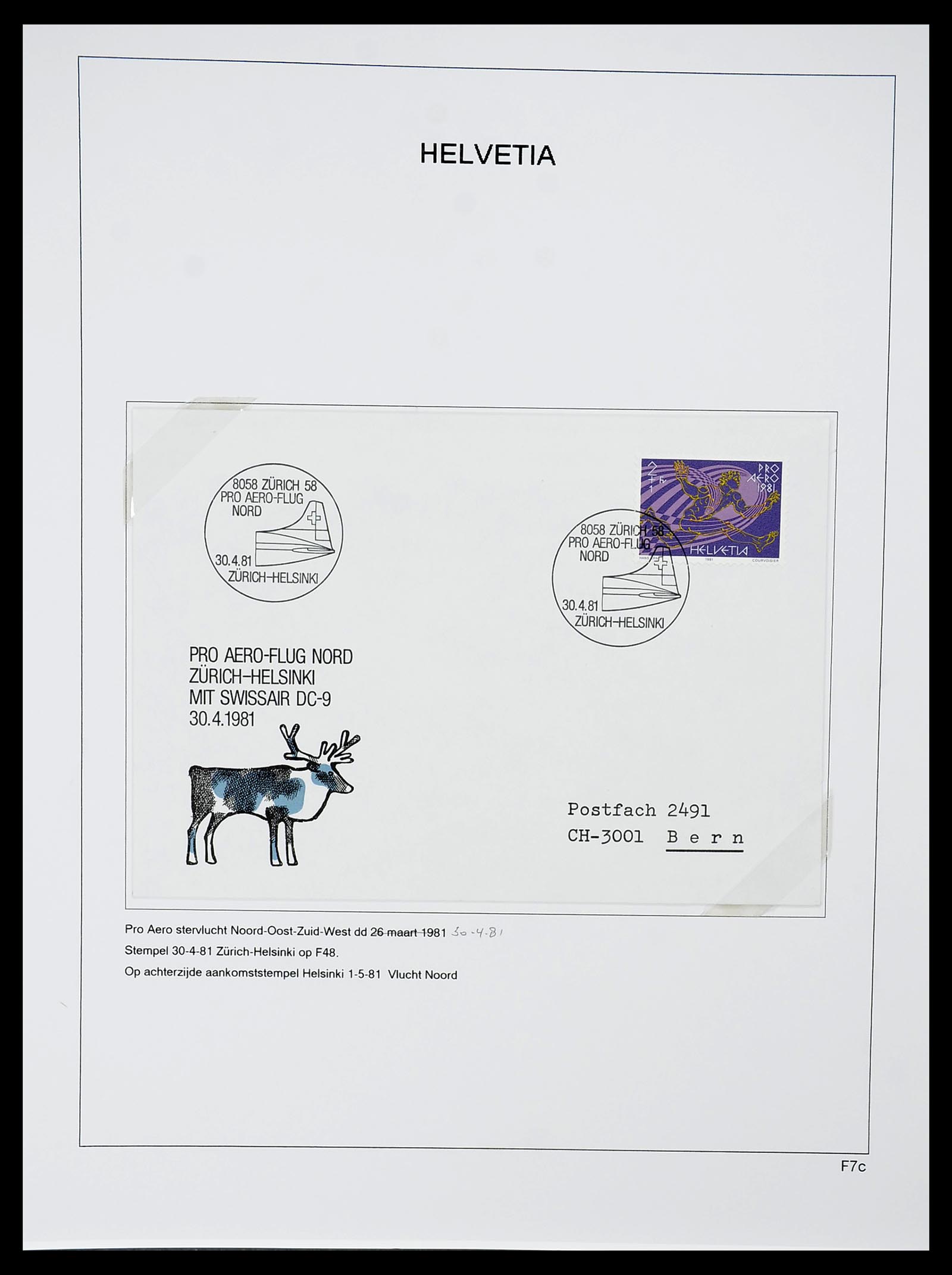34424 522 - Postzegelverzameling 34424 Zwitserland 1850-2008.