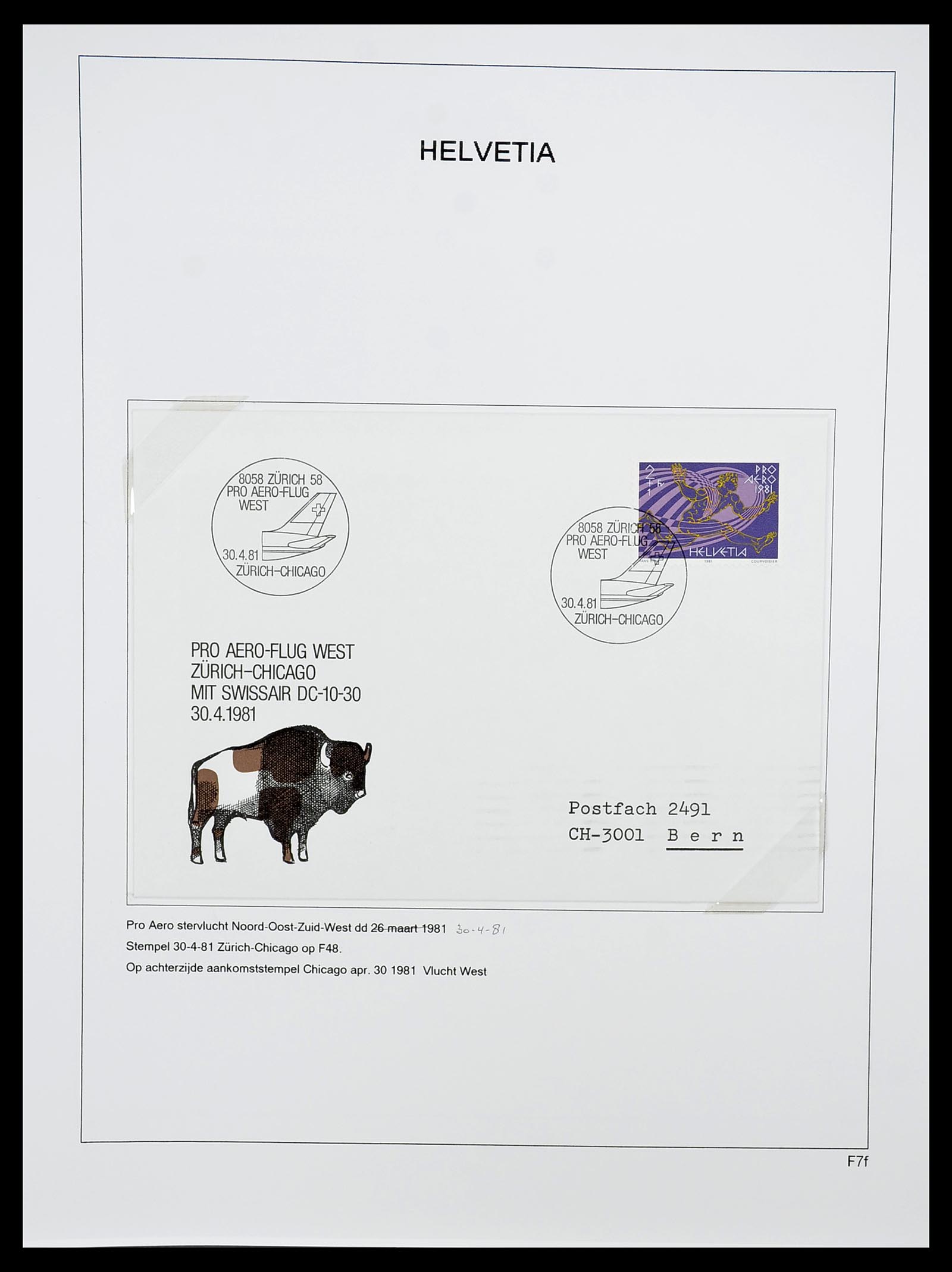 34424 525 - Postzegelverzameling 34424 Zwitserland 1850-2008.