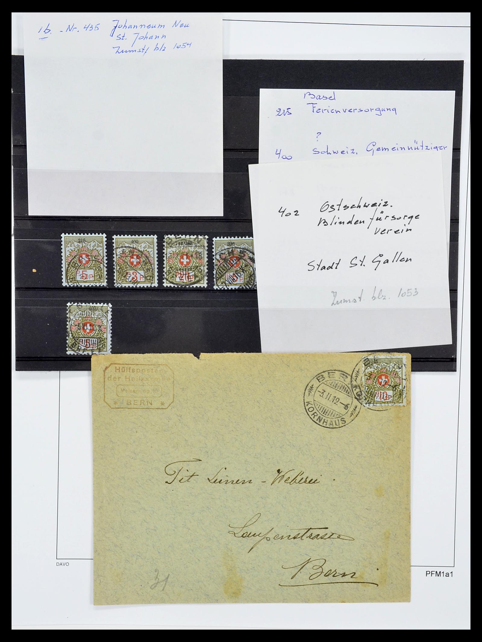 34424 529 - Postzegelverzameling 34424 Zwitserland 1850-2008.