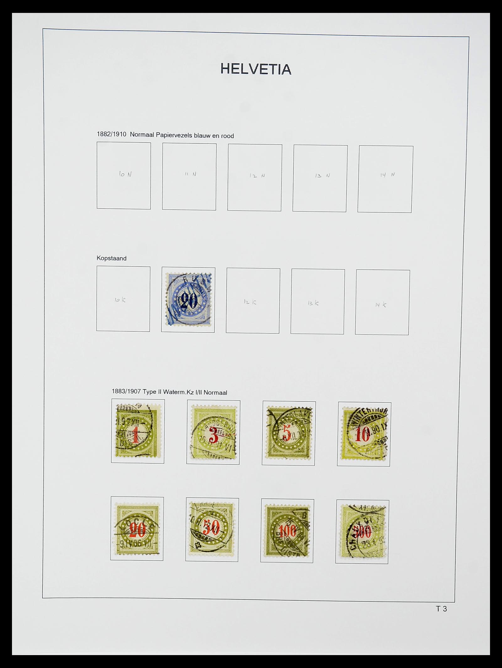 34424 534 - Postzegelverzameling 34424 Zwitserland 1850-2008.