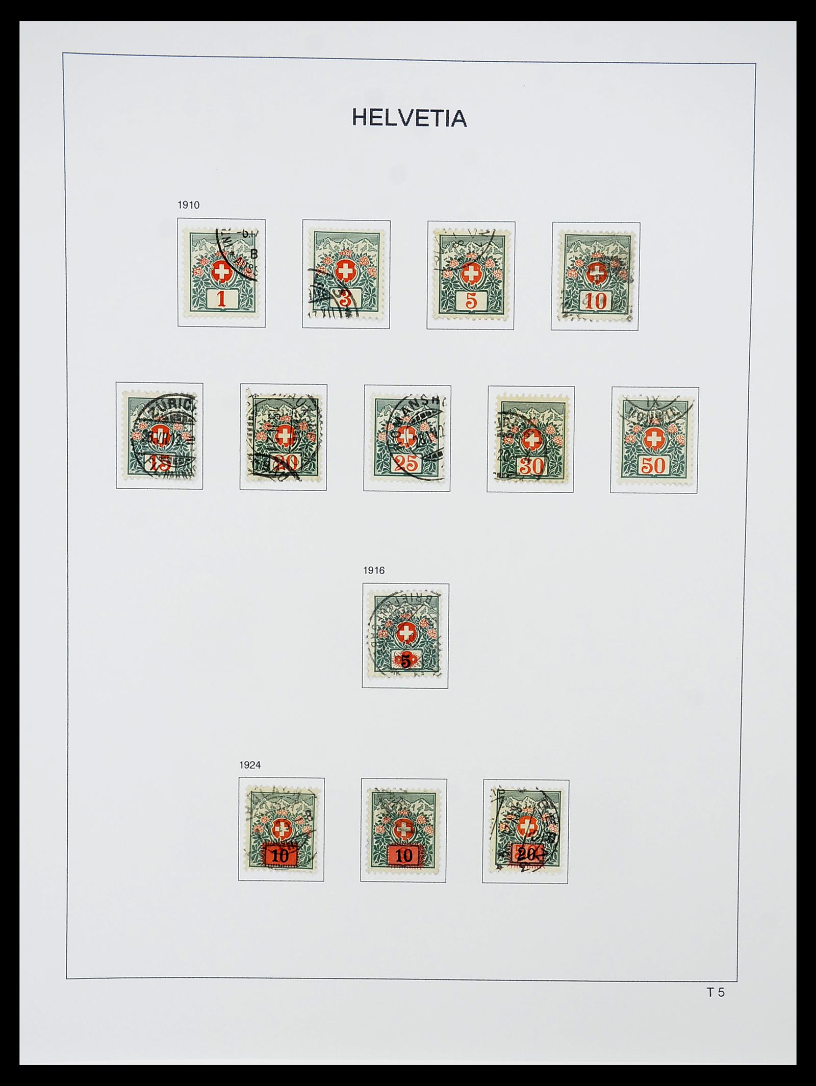 34424 536 - Postzegelverzameling 34424 Zwitserland 1850-2008.