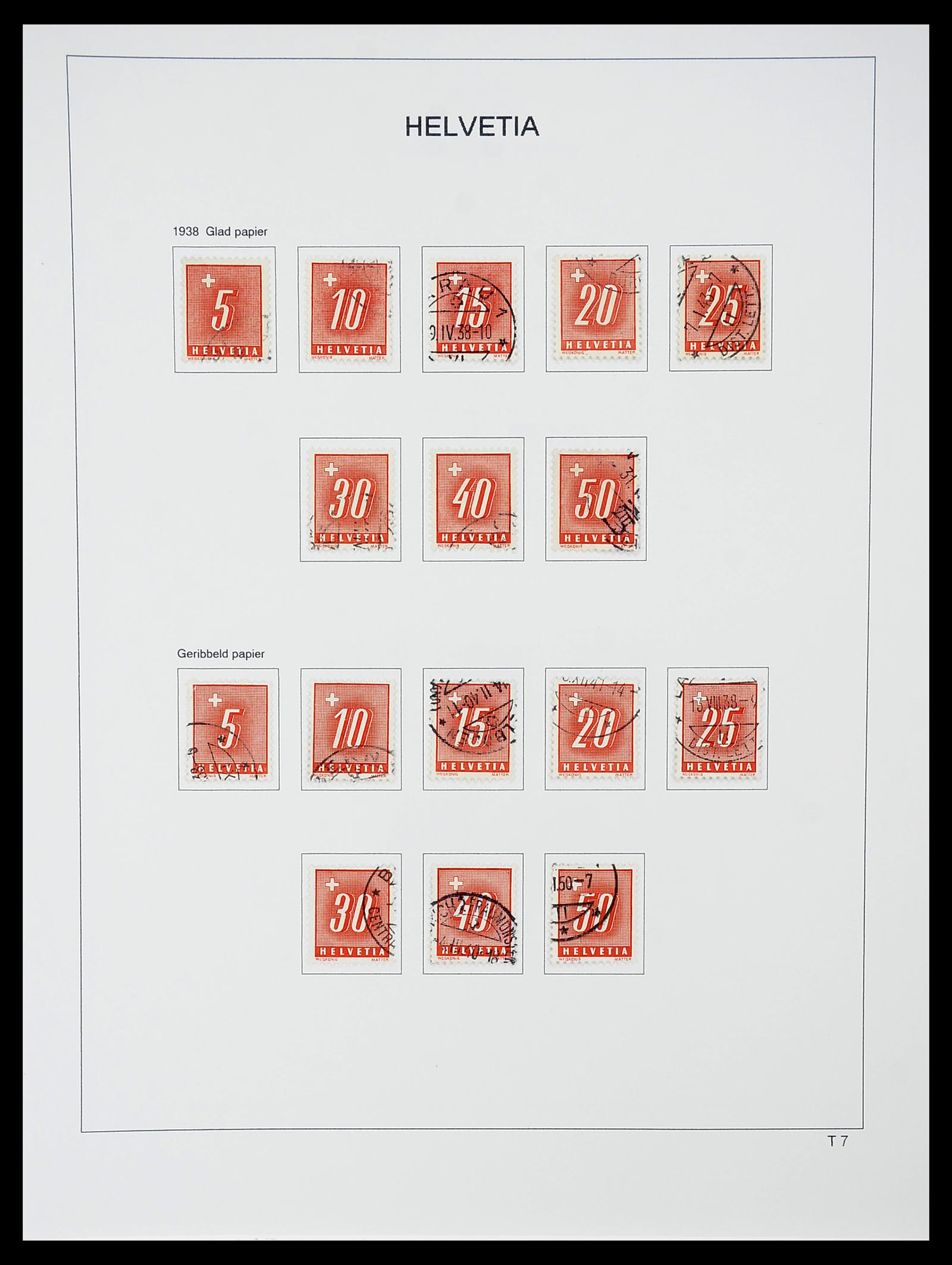 34424 538 - Postzegelverzameling 34424 Zwitserland 1850-2008.