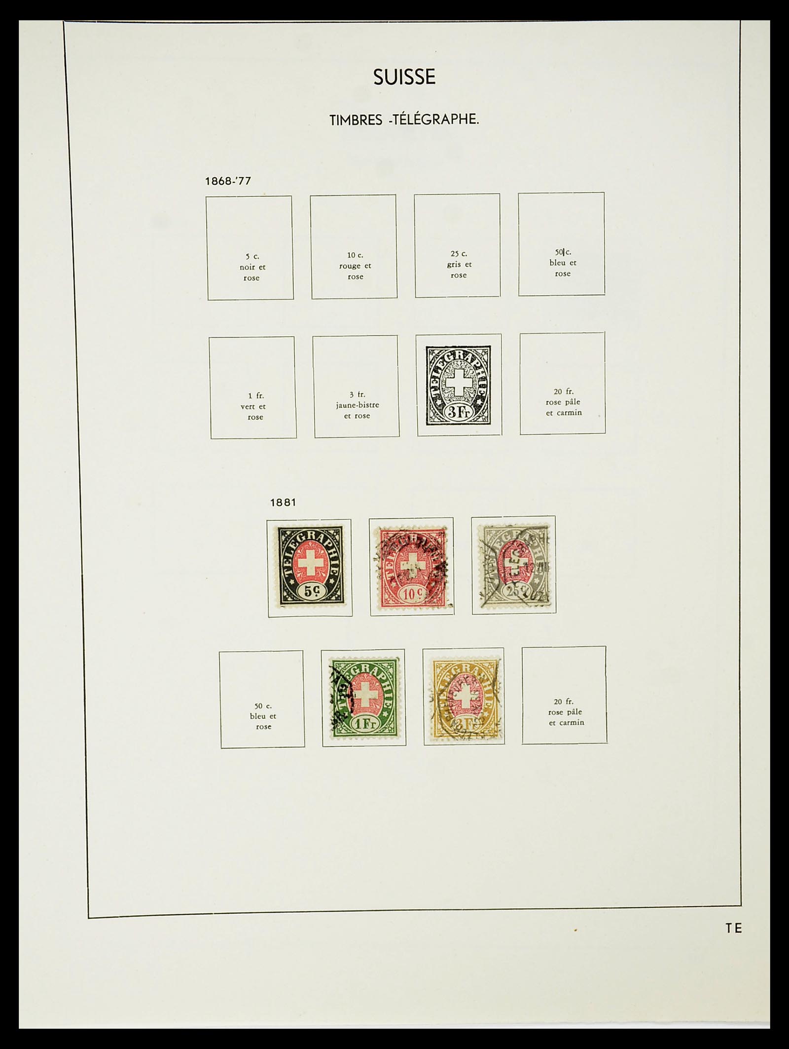 34424 539 - Postzegelverzameling 34424 Zwitserland 1850-2008.