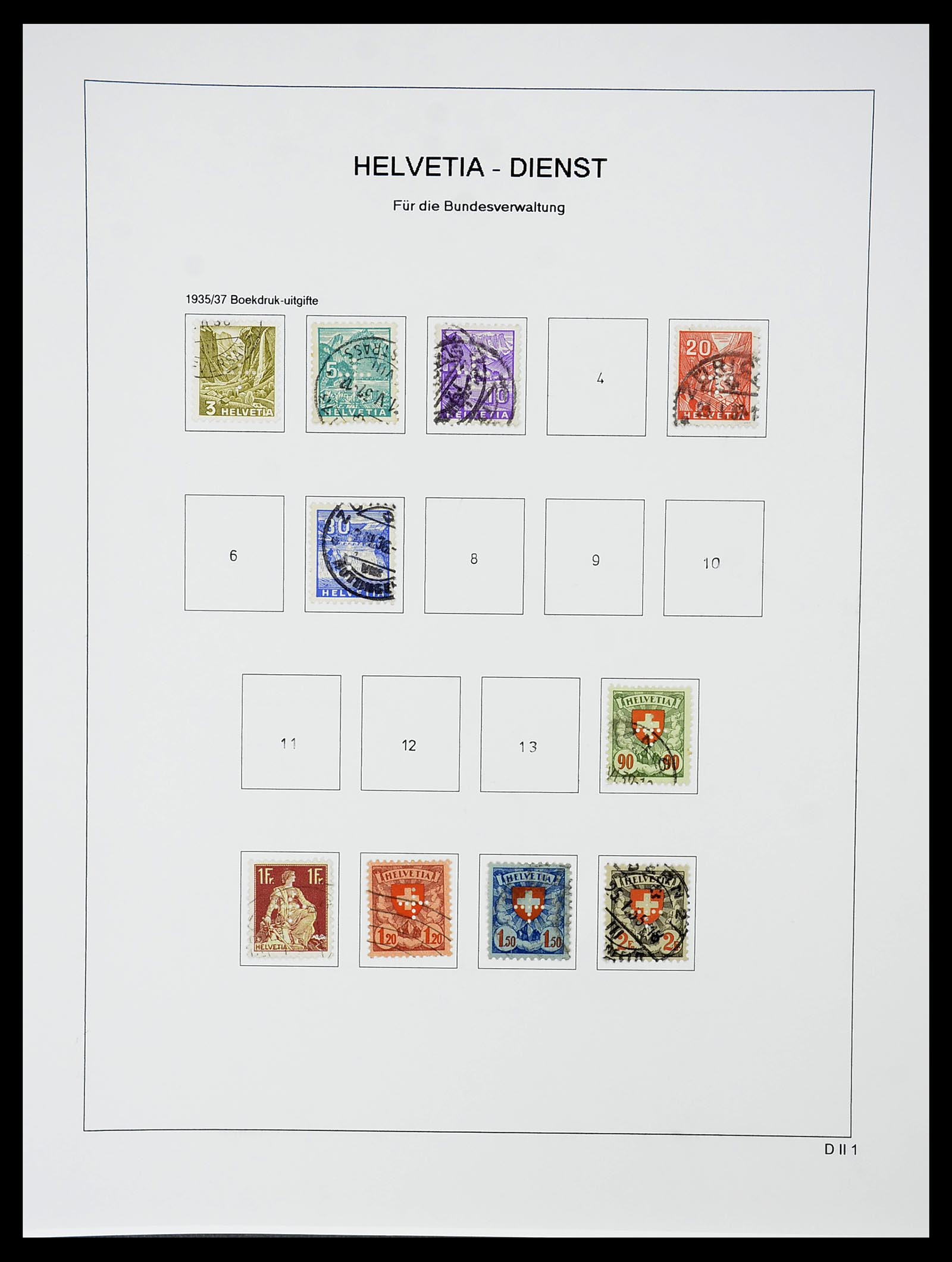 34424 566 - Postzegelverzameling 34424 Zwitserland 1850-2008.