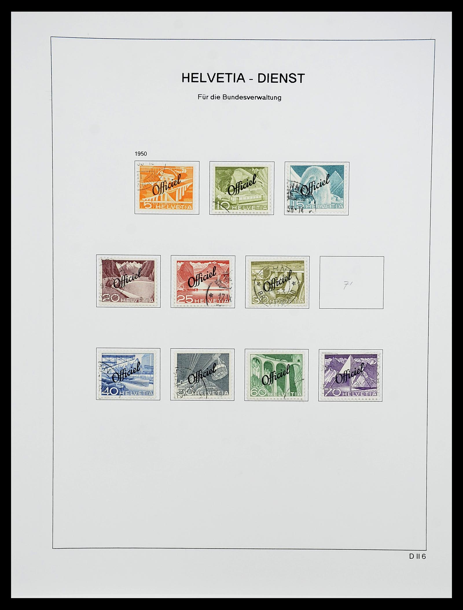 34424 571 - Postzegelverzameling 34424 Zwitserland 1850-2008.