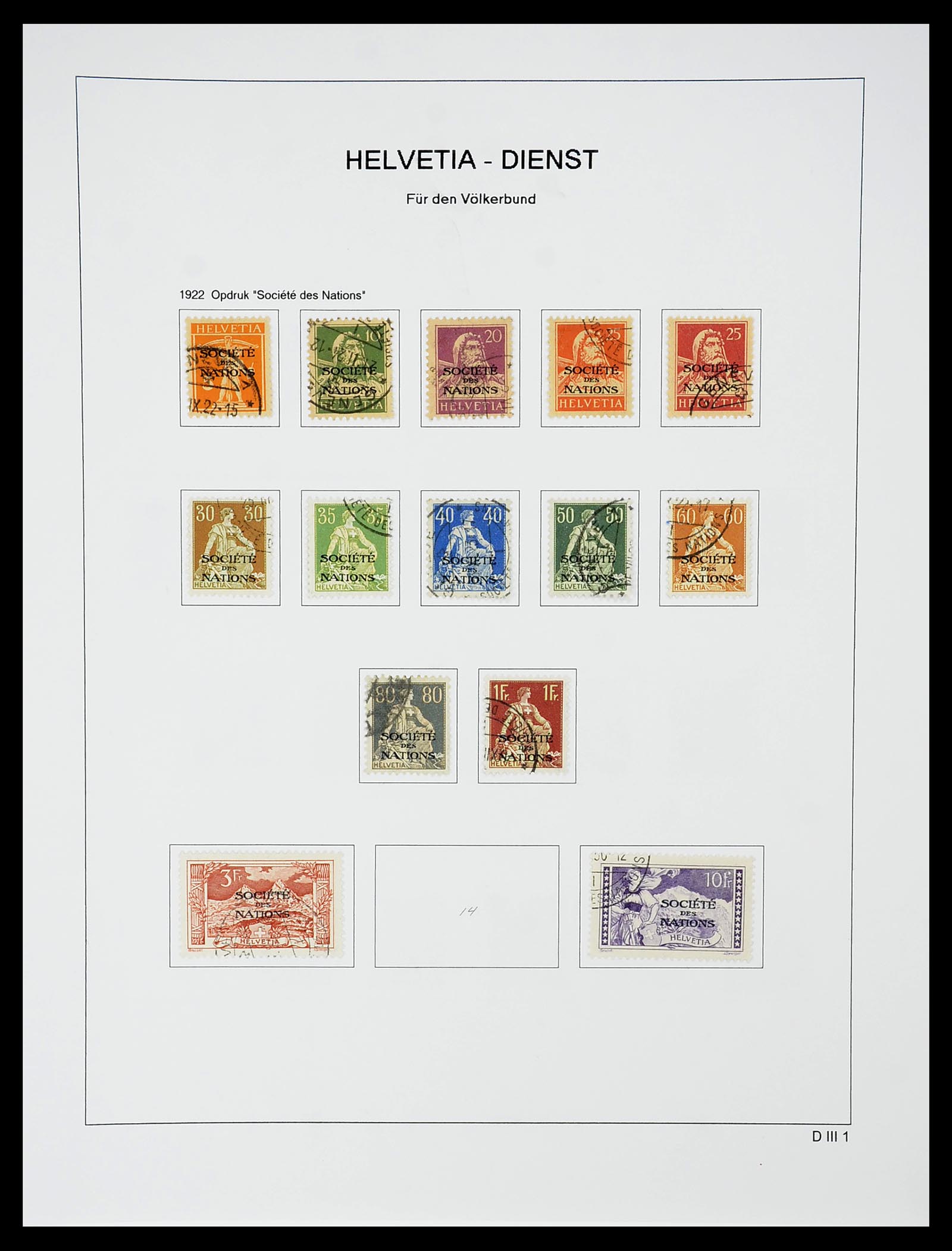 34424 572 - Postzegelverzameling 34424 Zwitserland 1850-2008.