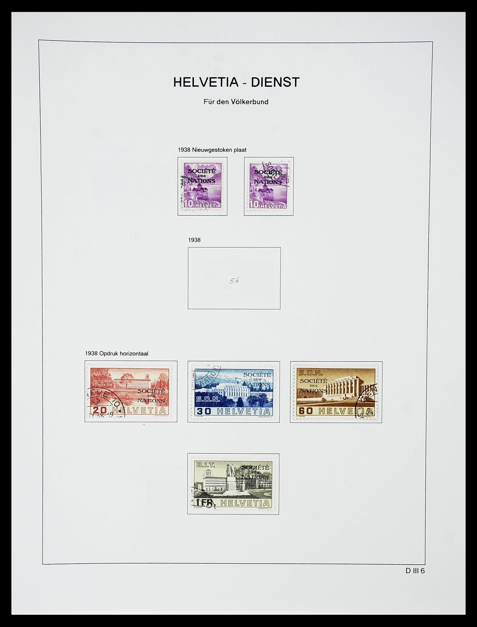 34424 577 - Postzegelverzameling 34424 Zwitserland 1850-2008.