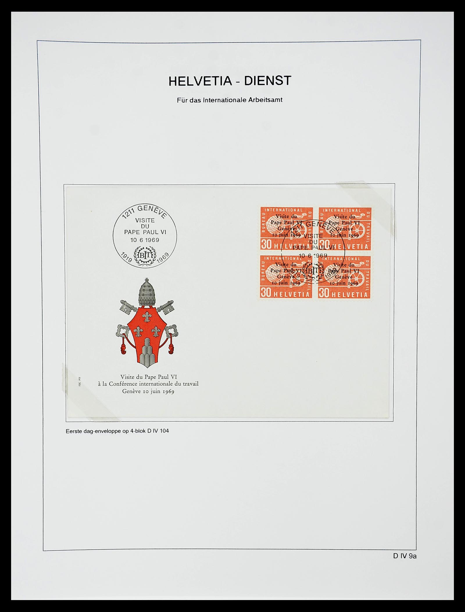 34424 590 - Postzegelverzameling 34424 Zwitserland 1850-2008.