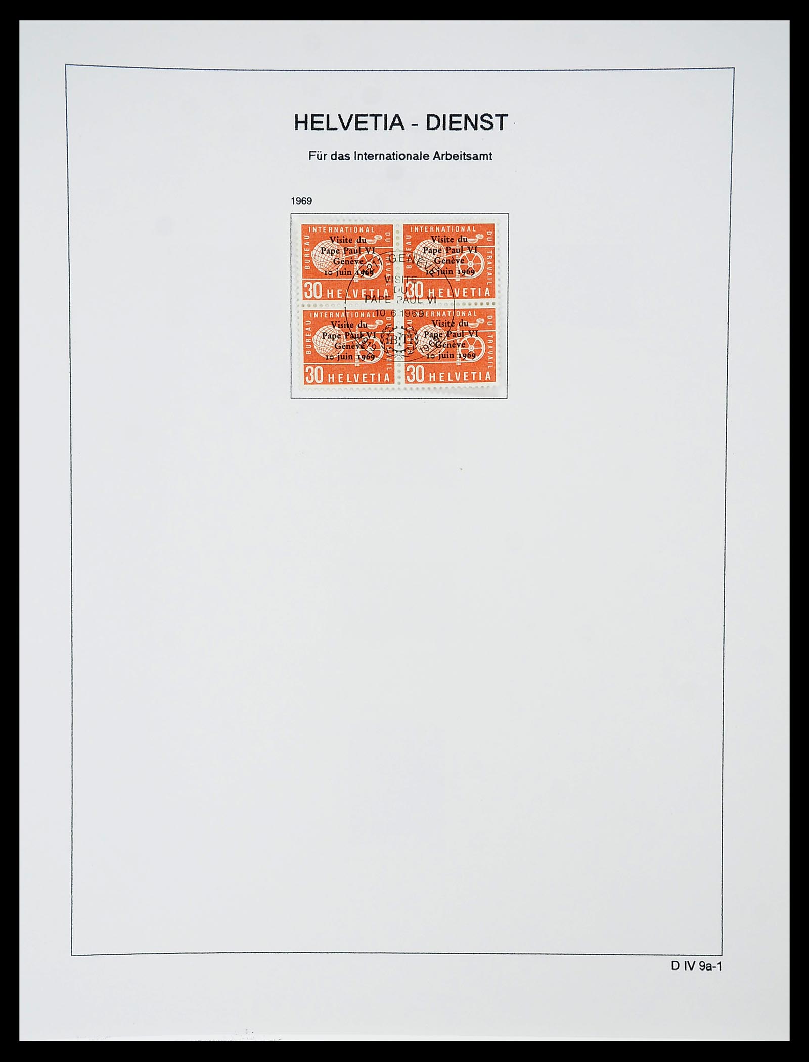 34424 591 - Postzegelverzameling 34424 Zwitserland 1850-2008.