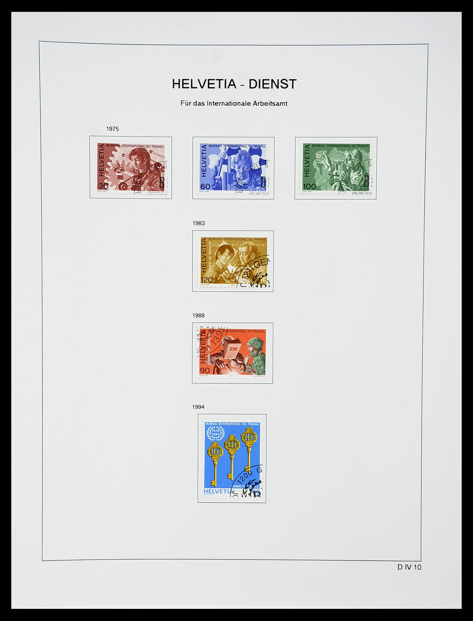 34424 592 - Postzegelverzameling 34424 Zwitserland 1850-2008.