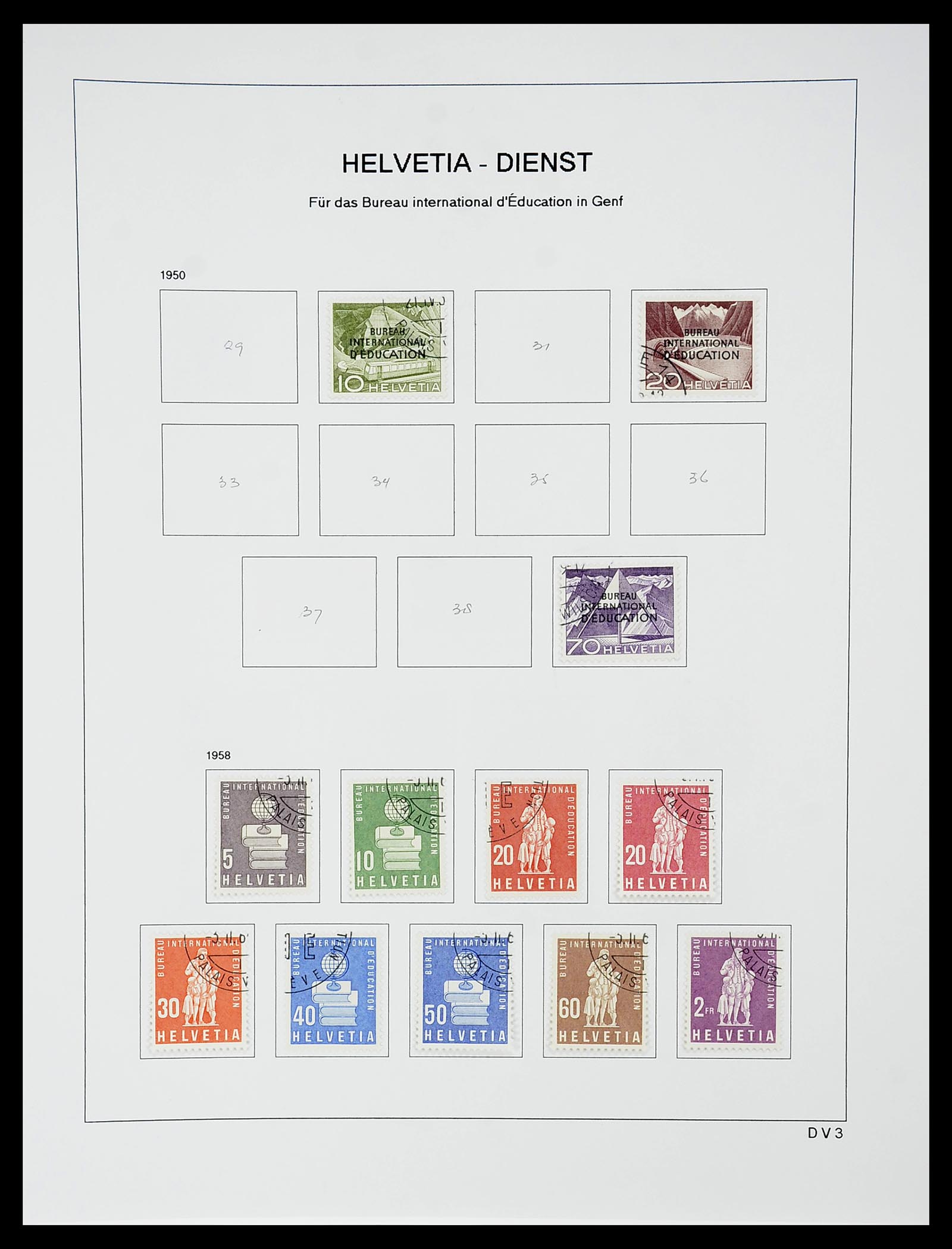 34424 595 - Postzegelverzameling 34424 Zwitserland 1850-2008.