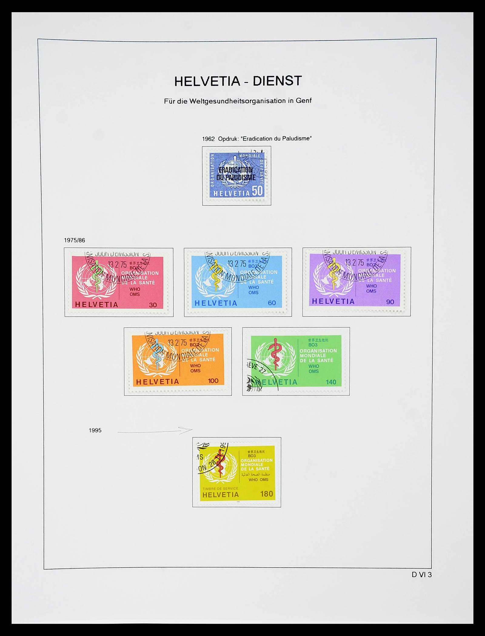 34424 598 - Postzegelverzameling 34424 Zwitserland 1850-2008.