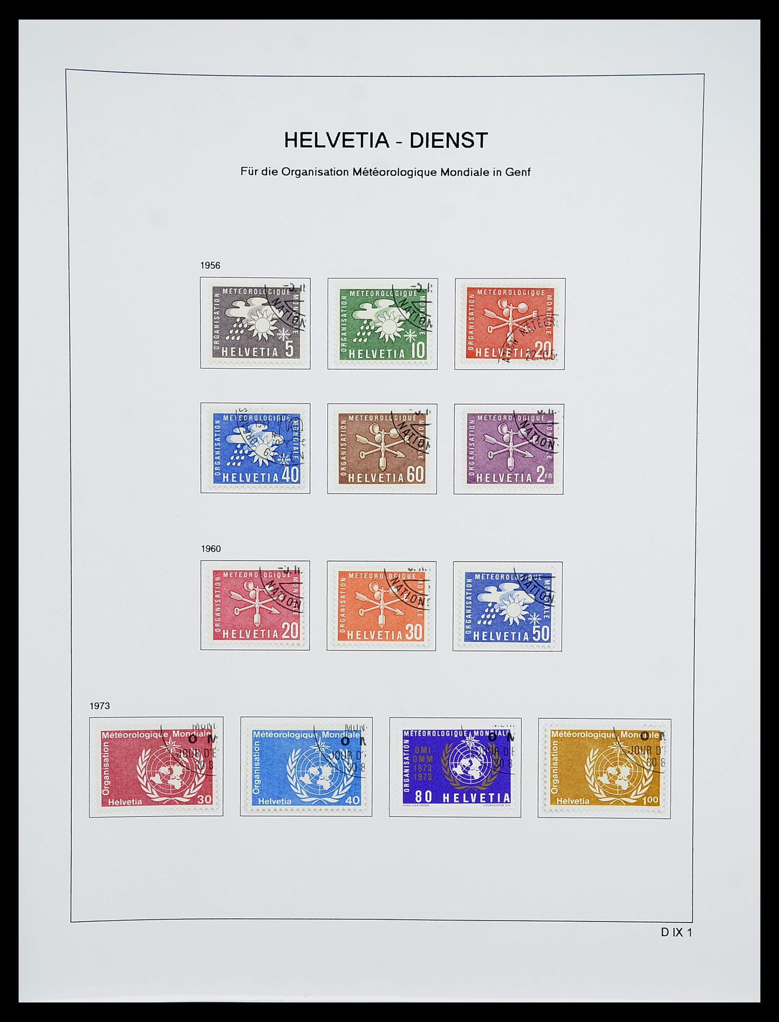 34424 603 - Postzegelverzameling 34424 Zwitserland 1850-2008.
