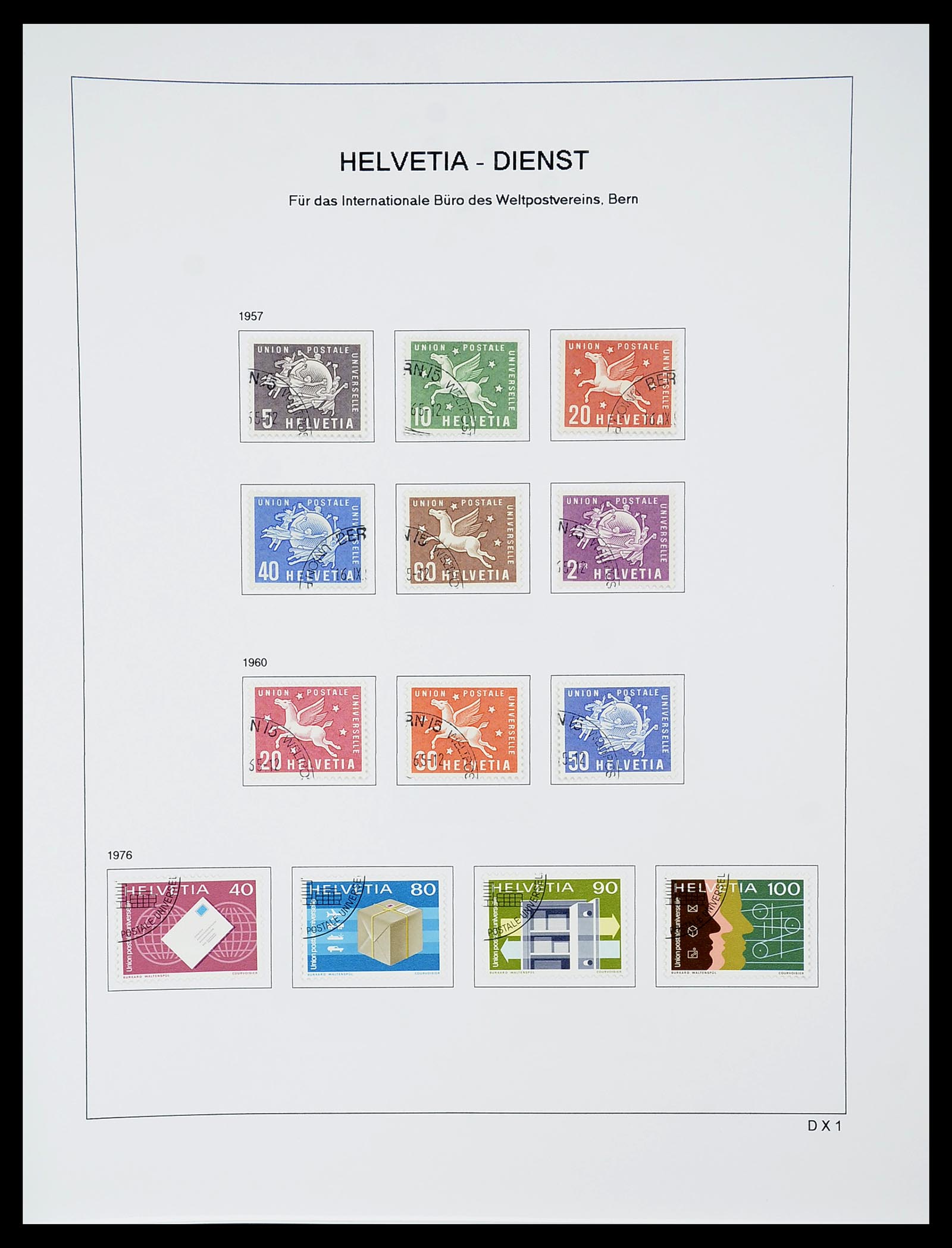 34424 604 - Postzegelverzameling 34424 Zwitserland 1850-2008.