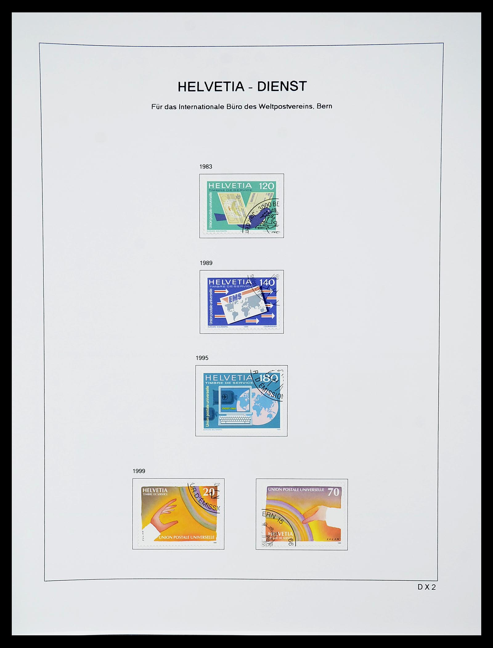 34424 605 - Stamp Collection 34424 Switzerland 1850-2008.