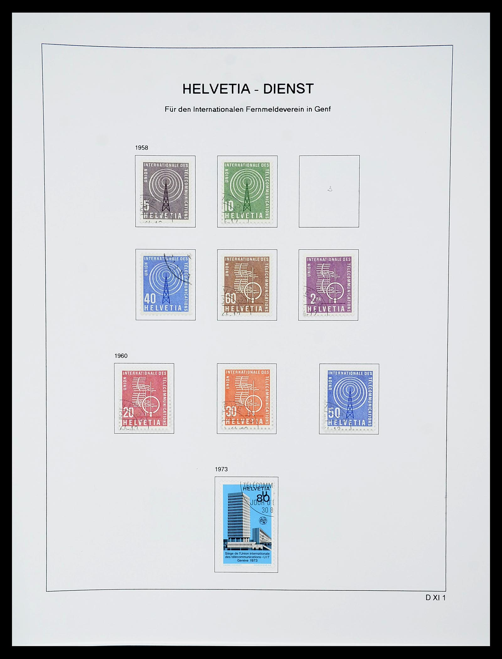 34424 607 - Stamp Collection 34424 Switzerland 1850-2008.