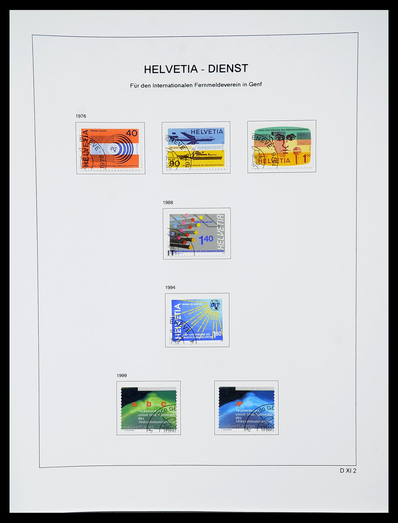 34424 608 - Stamp Collection 34424 Switzerland 1850-2008.