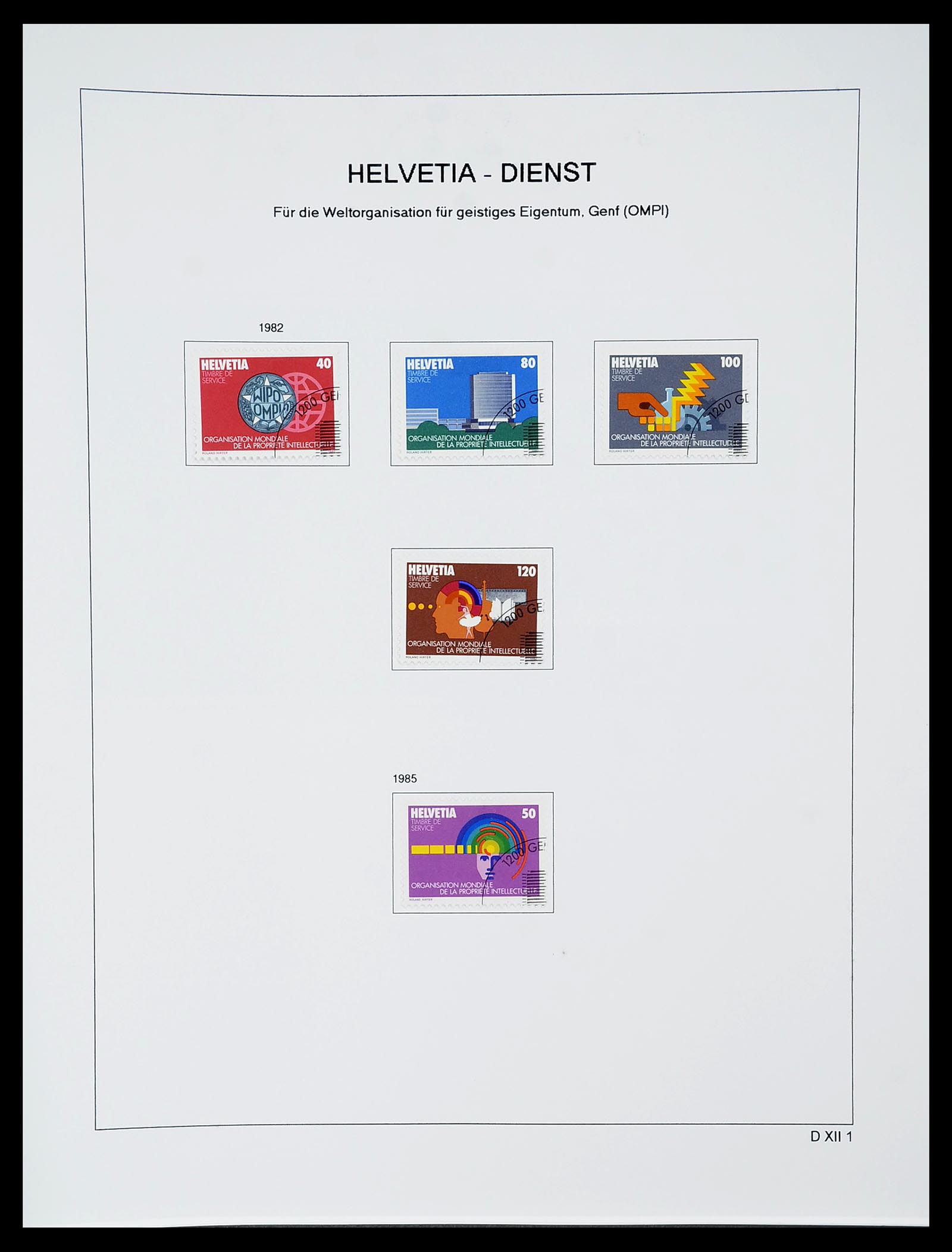 34424 609 - Stamp Collection 34424 Switzerland 1850-2008.