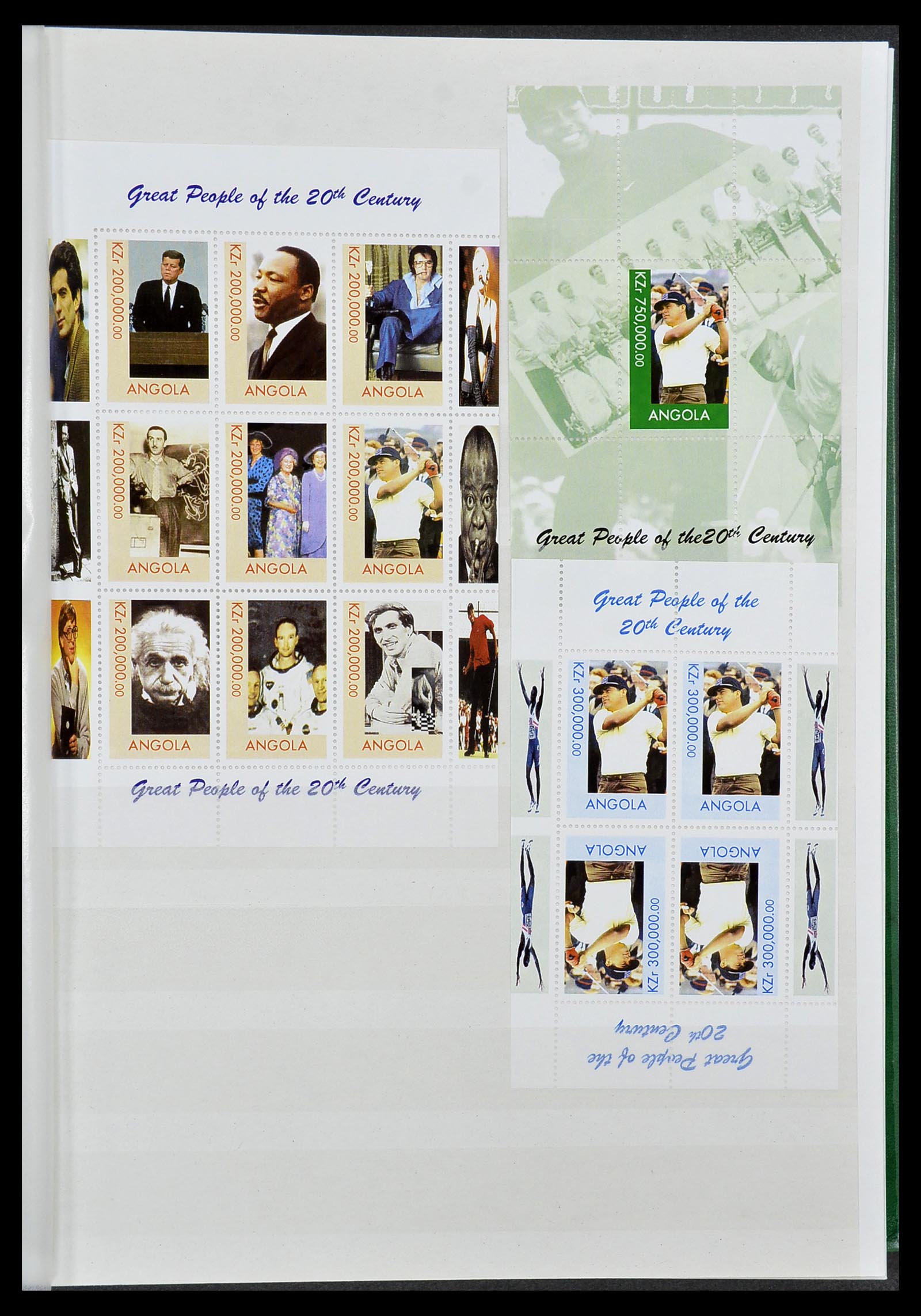 34425 013 - Postzegelverzameling 34425 Motief Golf 1959-2012.
