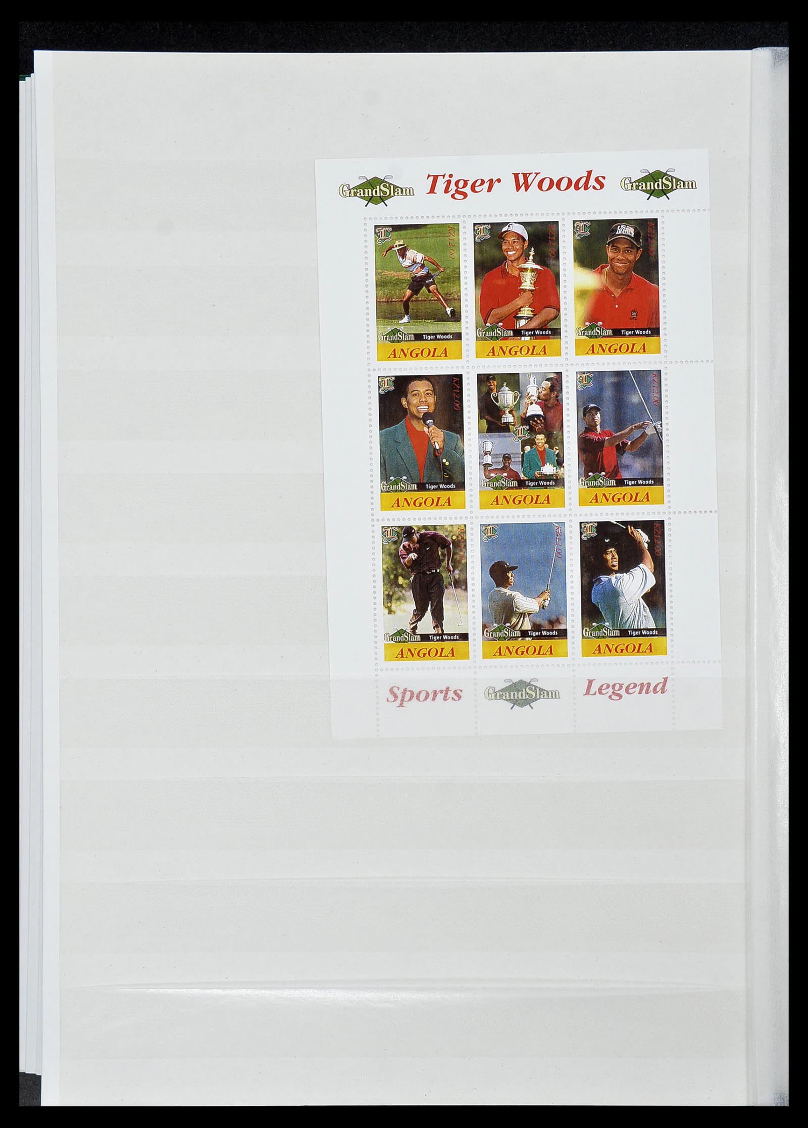 34425 027 - Postzegelverzameling 34425 Motief Golf 1959-2012.