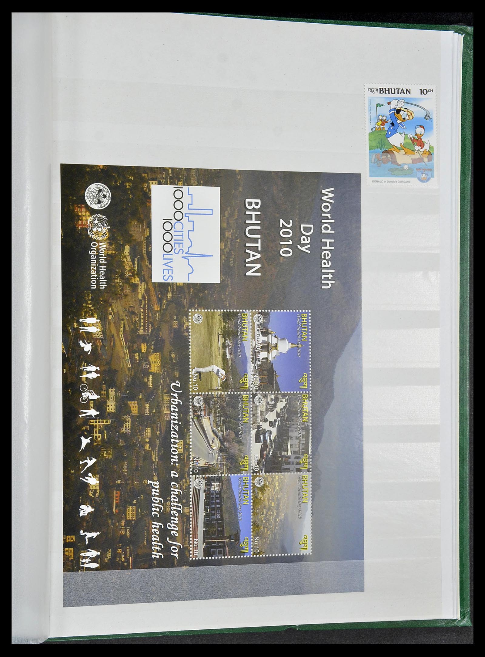 34425 056 - Postzegelverzameling 34425 Motief Golf 1959-2012.