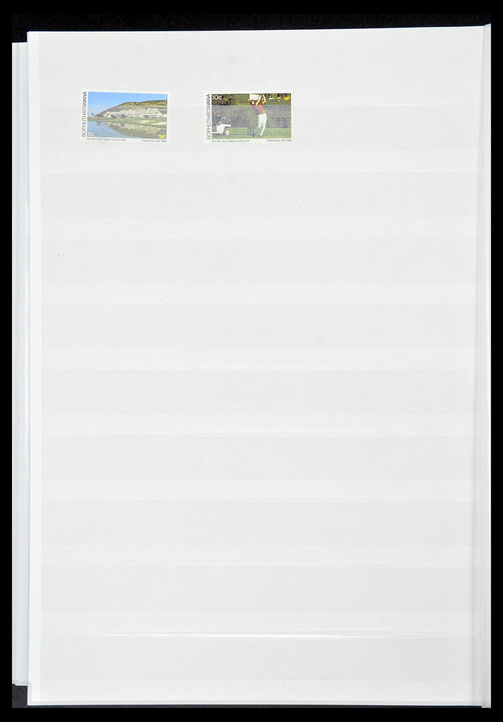 34425 057 - Postzegelverzameling 34425 Motief Golf 1959-2012.