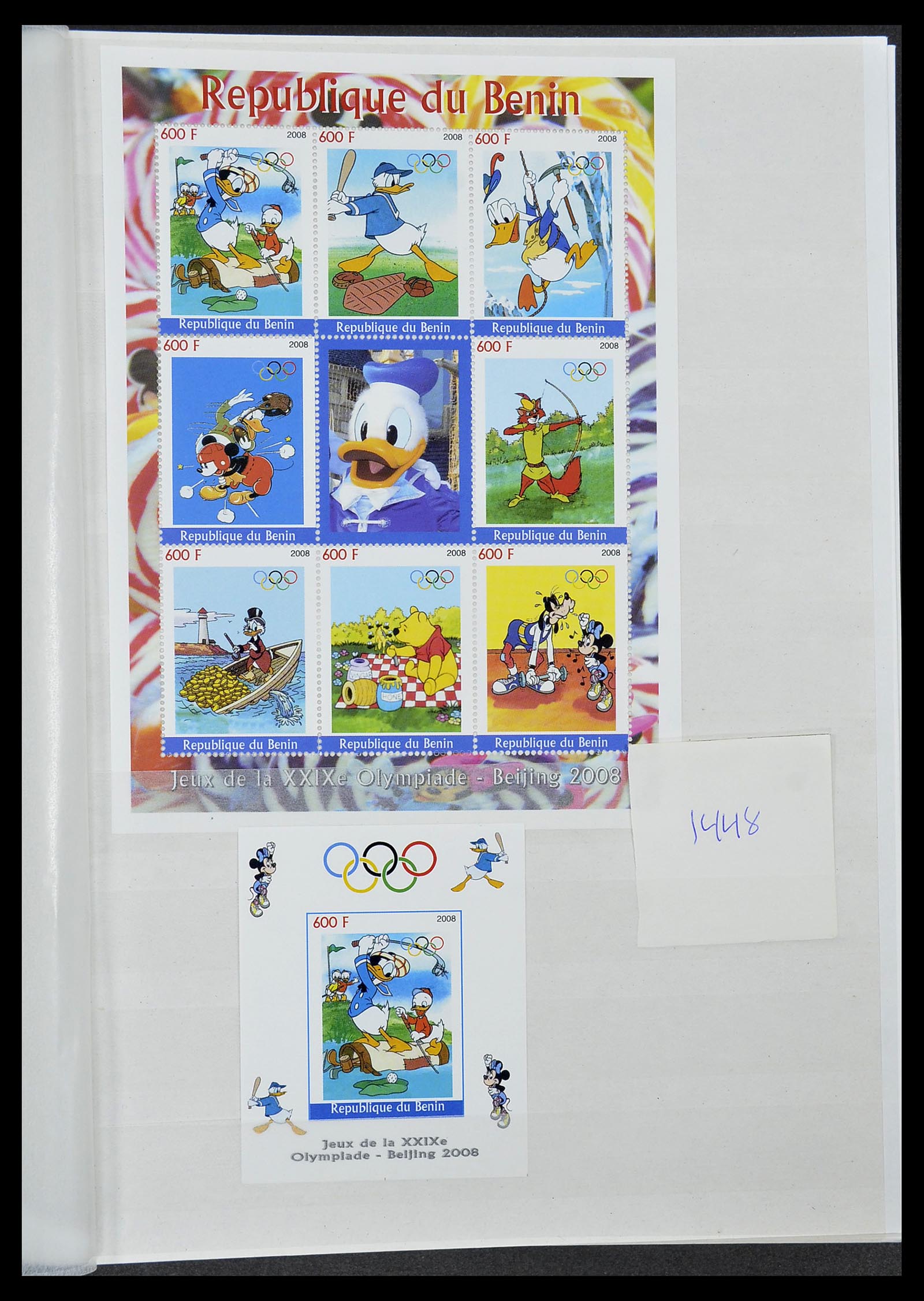 34425 068 - Postzegelverzameling 34425 Motief Golf 1959-2012.