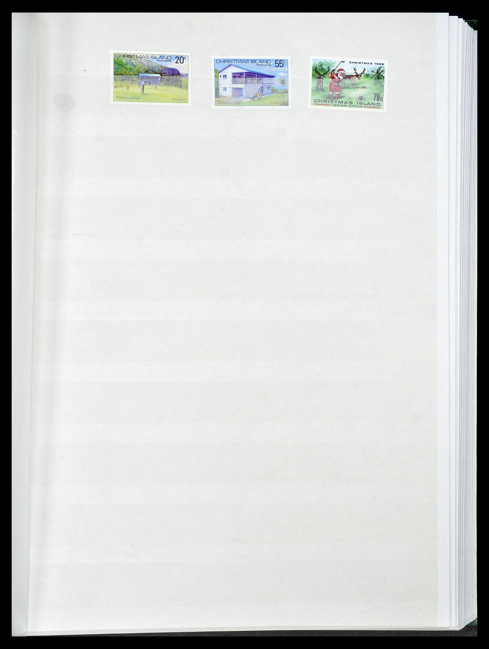 34425 083 - Postzegelverzameling 34425 Motief Golf 1959-2012.