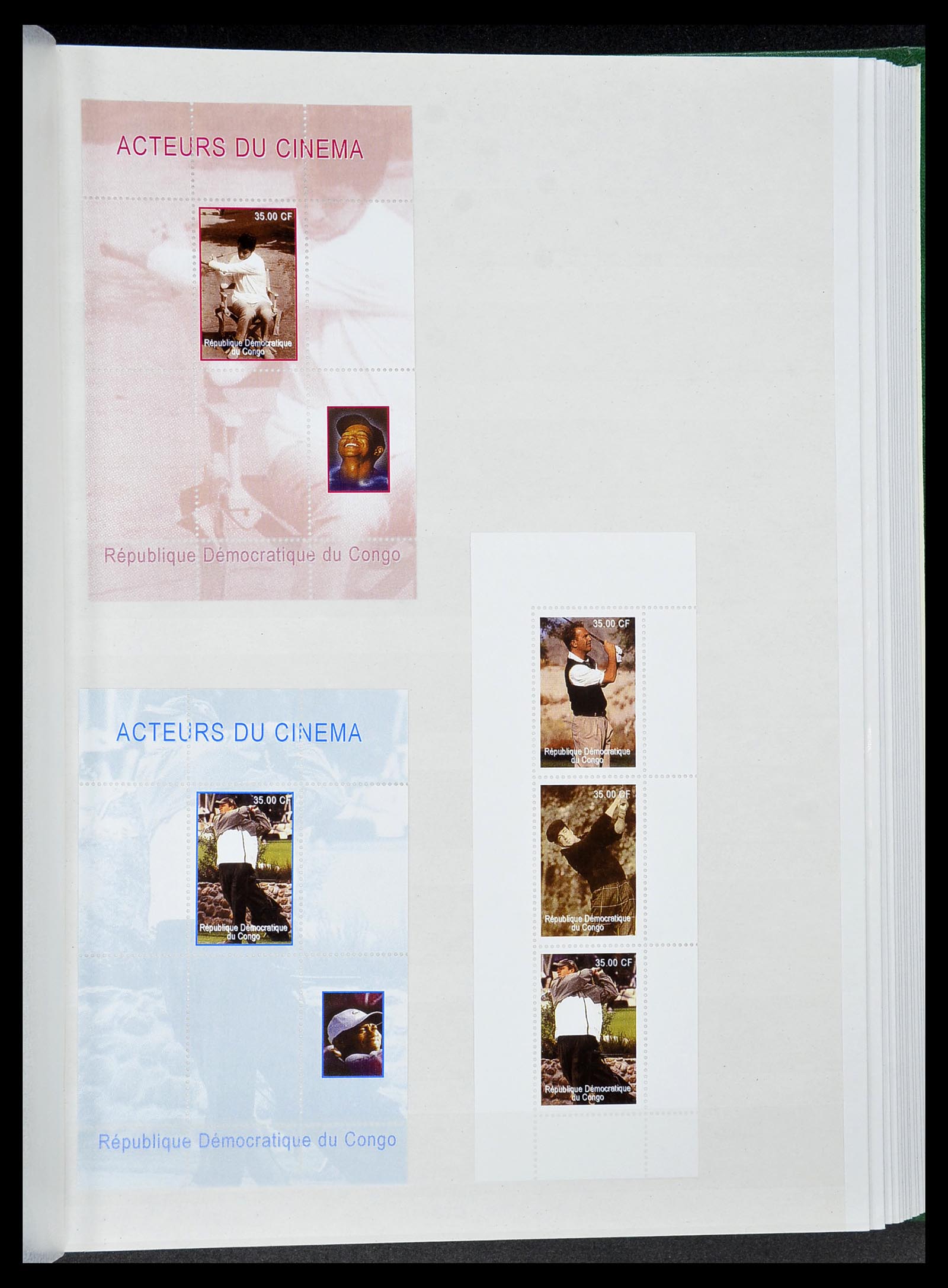 34425 092 - Postzegelverzameling 34425 Motief Golf 1959-2012.