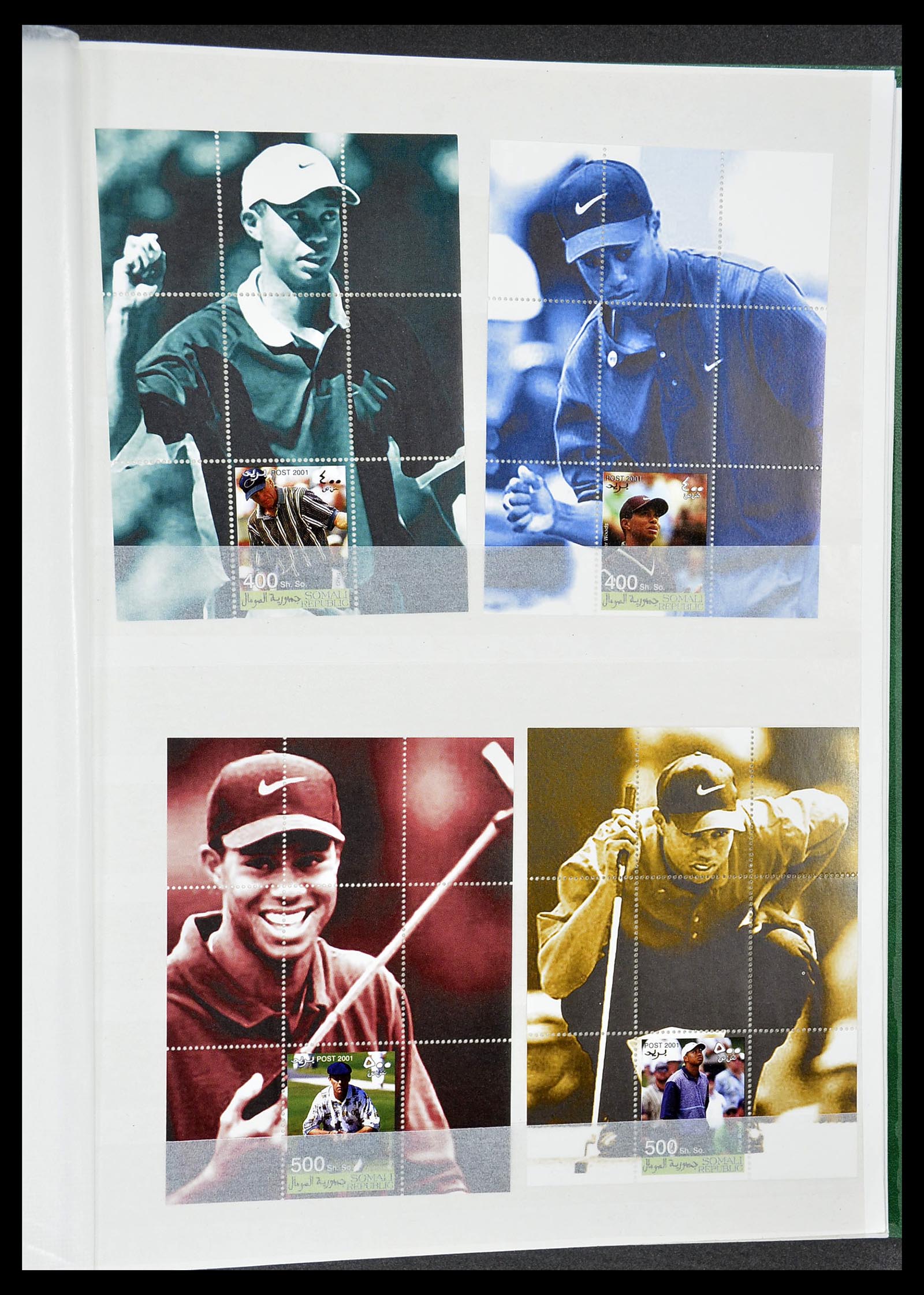 34425 343 - Postzegelverzameling 34425 Motief Golf 1959-2012.