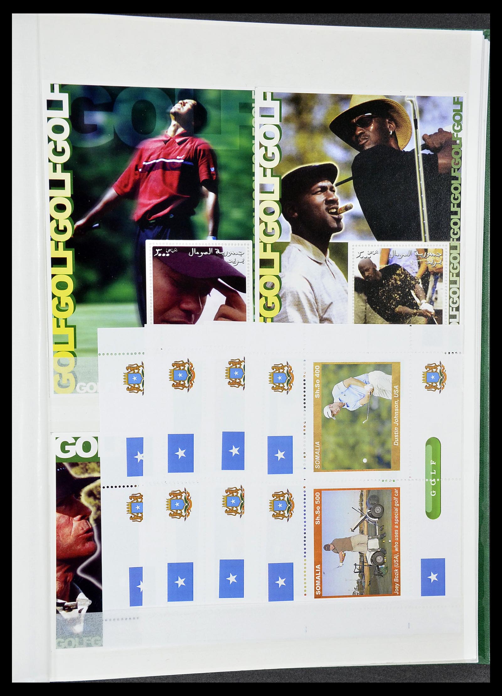 34425 345 - Postzegelverzameling 34425 Motief Golf 1959-2012.