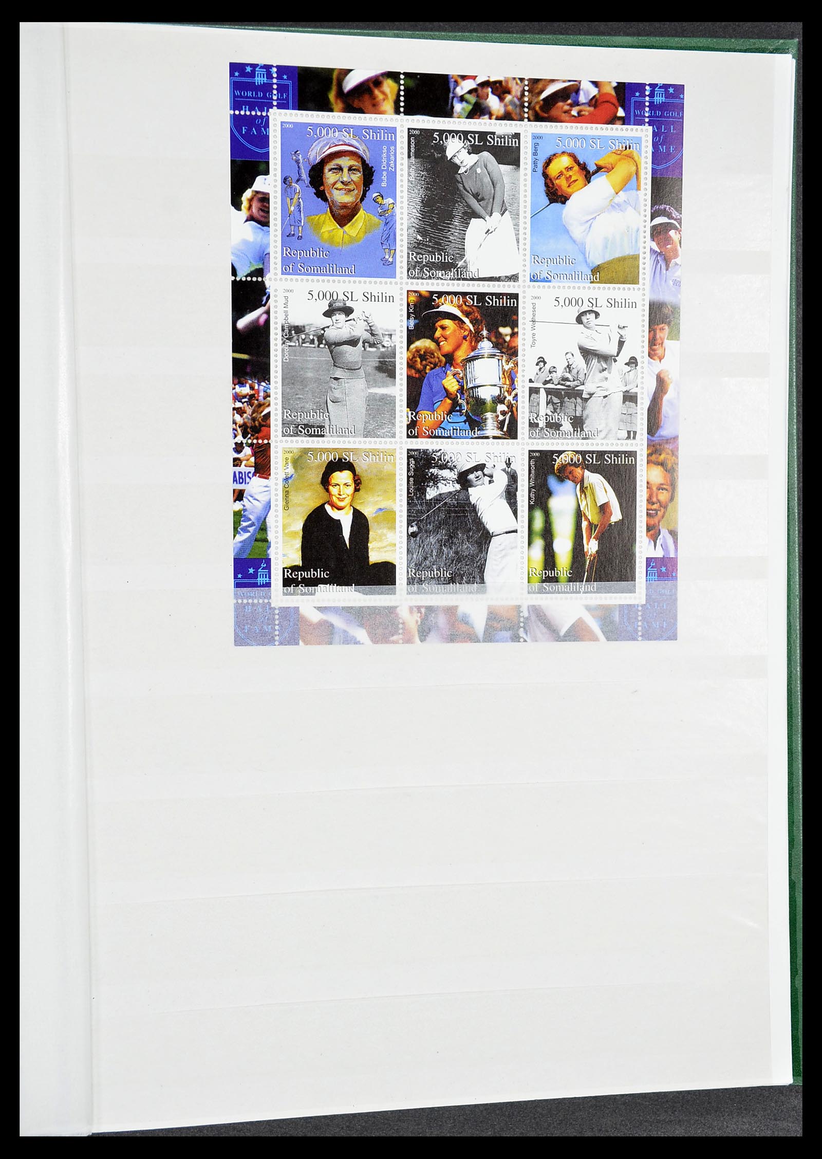34425 349 - Postzegelverzameling 34425 Motief Golf 1959-2012.